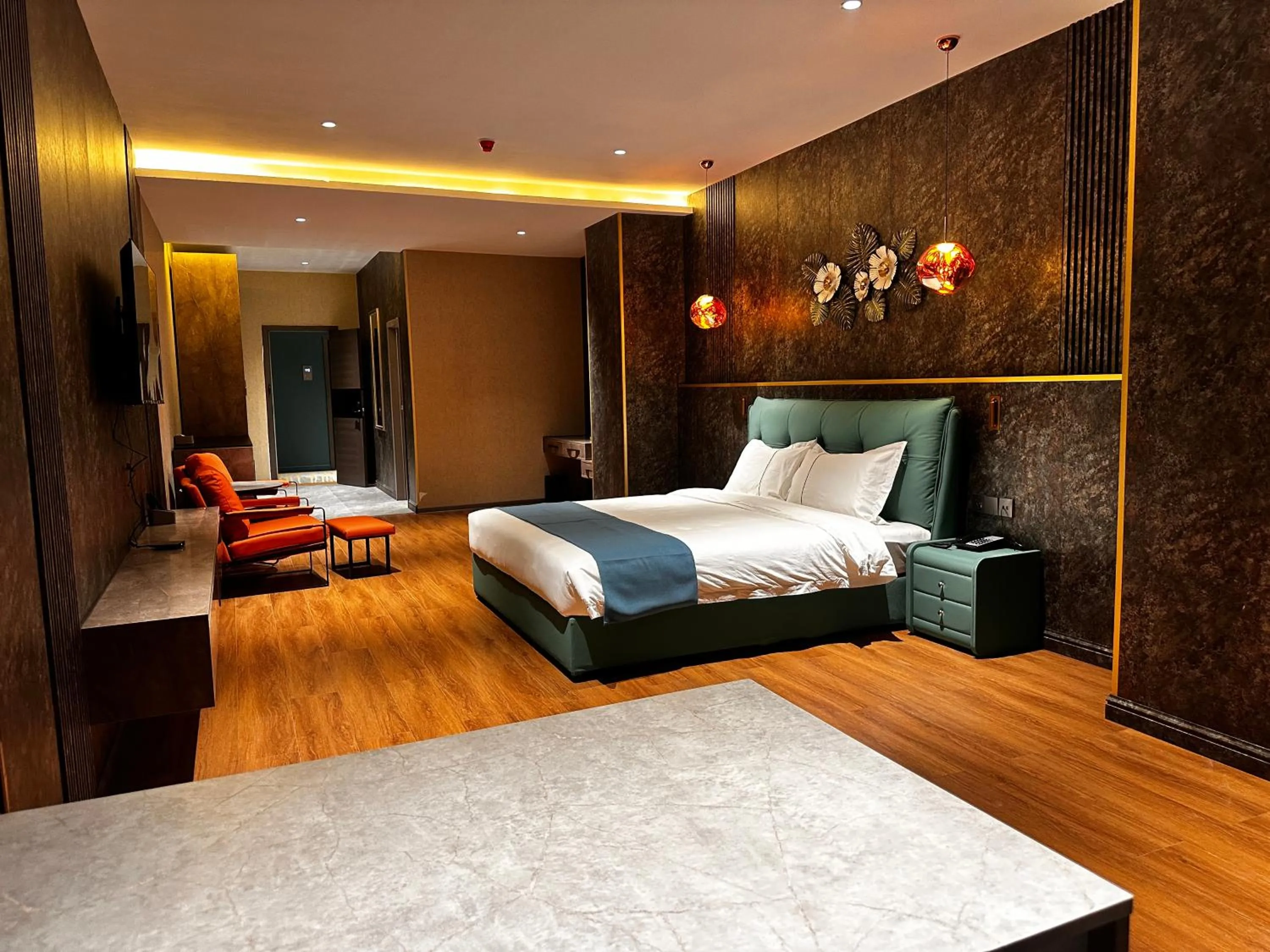 Bed in Bojon Hotel Ulaanbaatar - Soyolj Mall