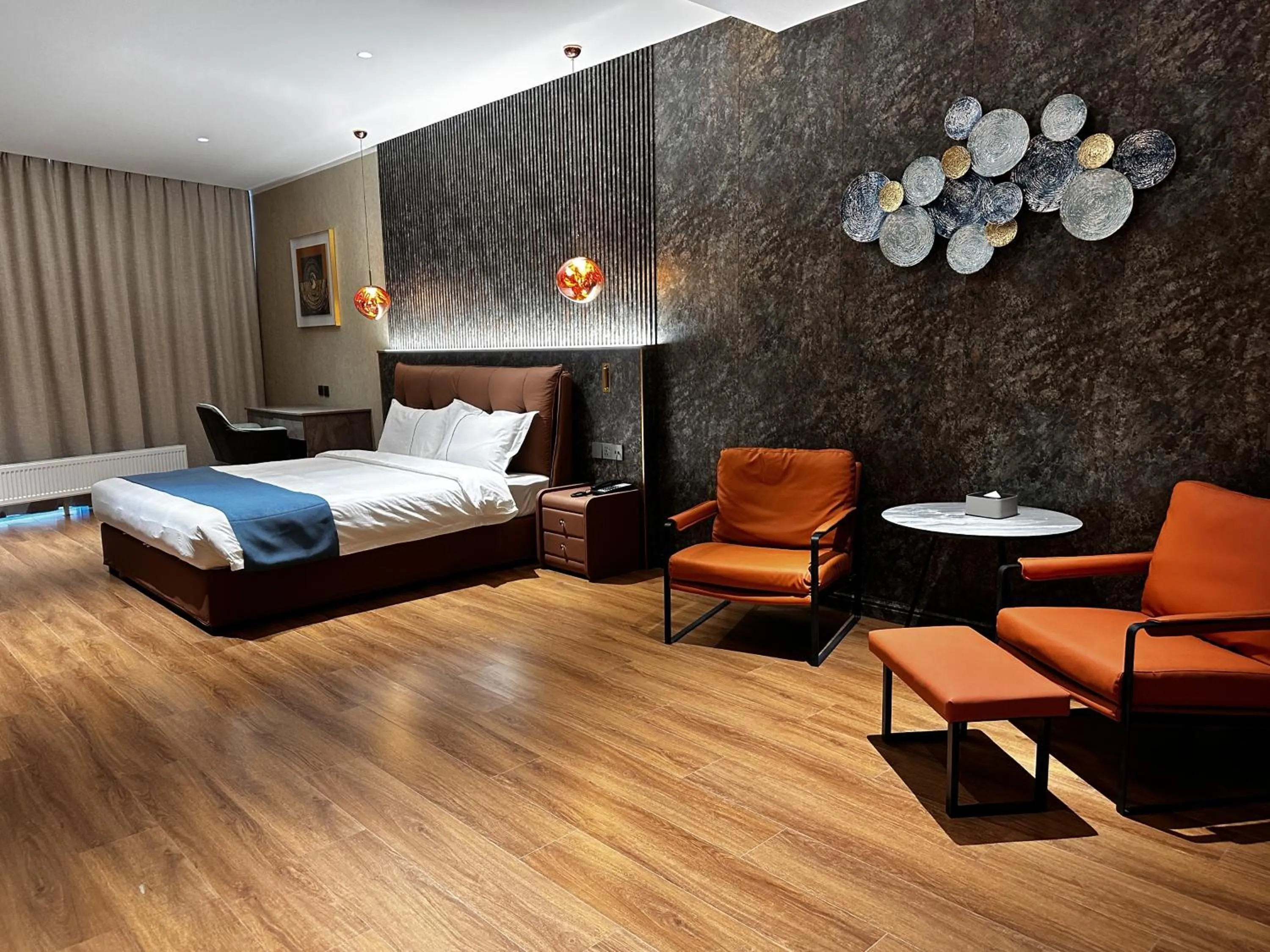 Photo of the whole room, Bed in Bojon Hotel Ulaanbaatar - Soyolj Mall