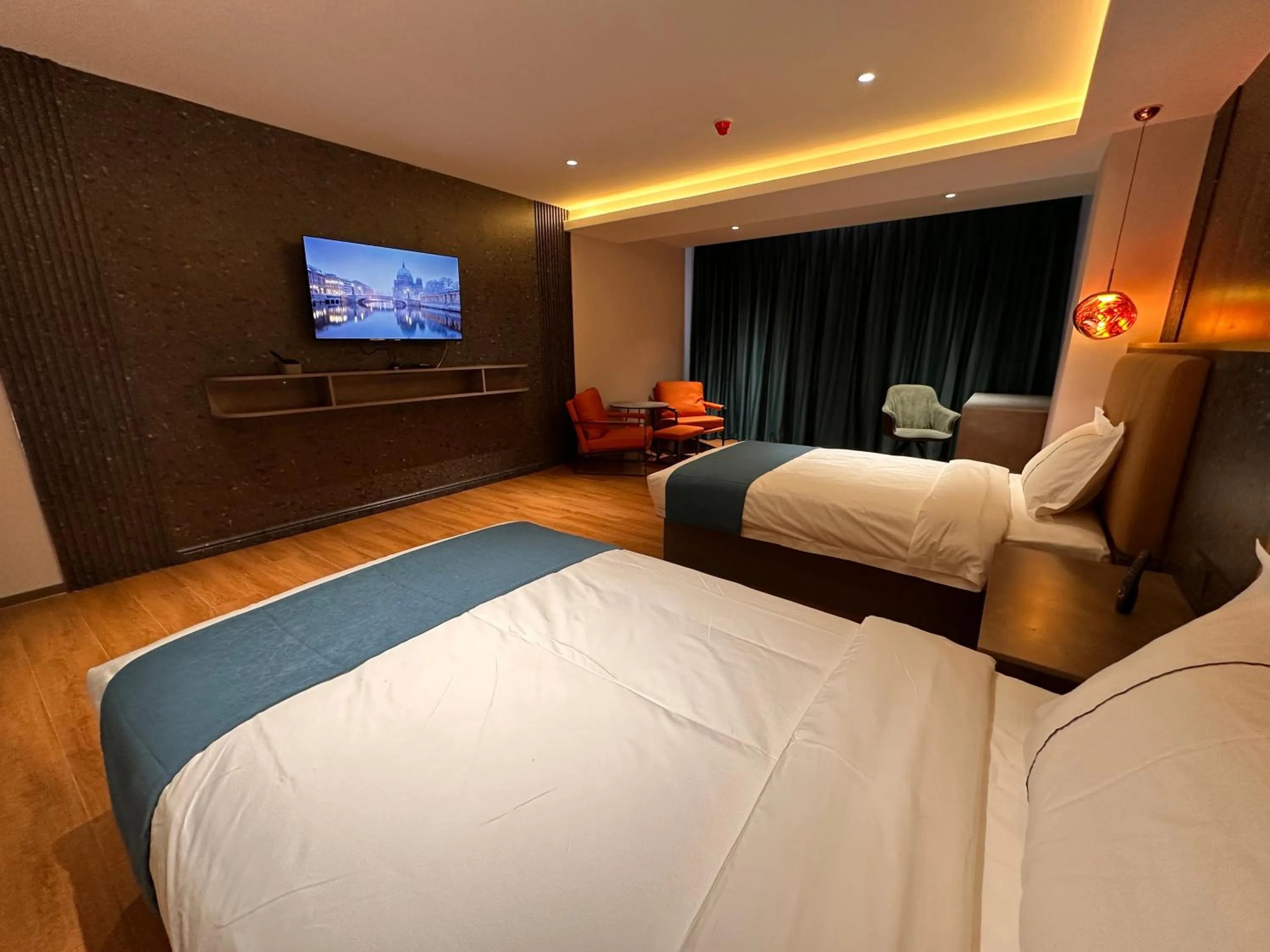 Photo of the whole room, Bed in Bojon Hotel Ulaanbaatar - Soyolj Mall