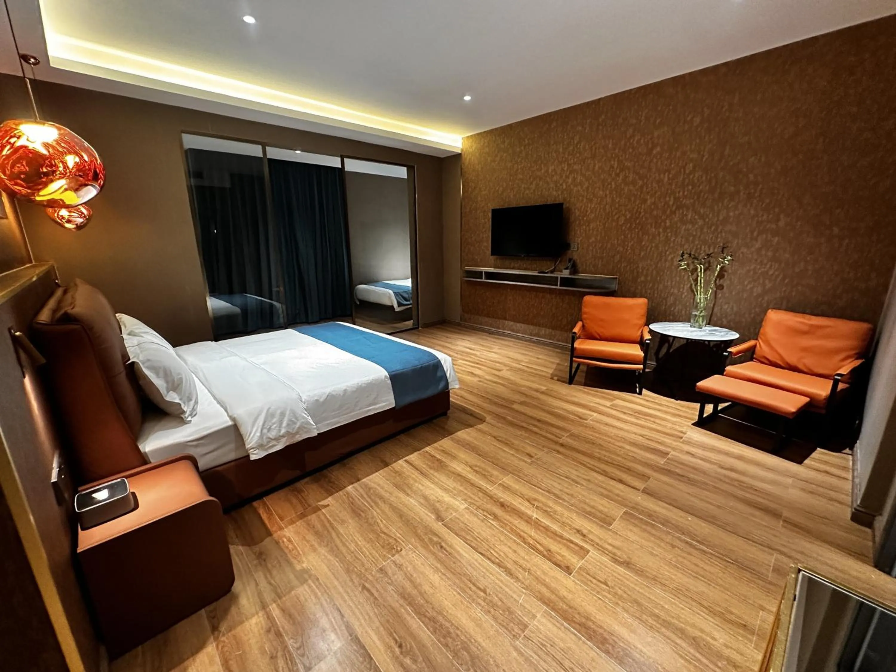 Bed in Bojon Hotel Ulaanbaatar - Soyolj Mall