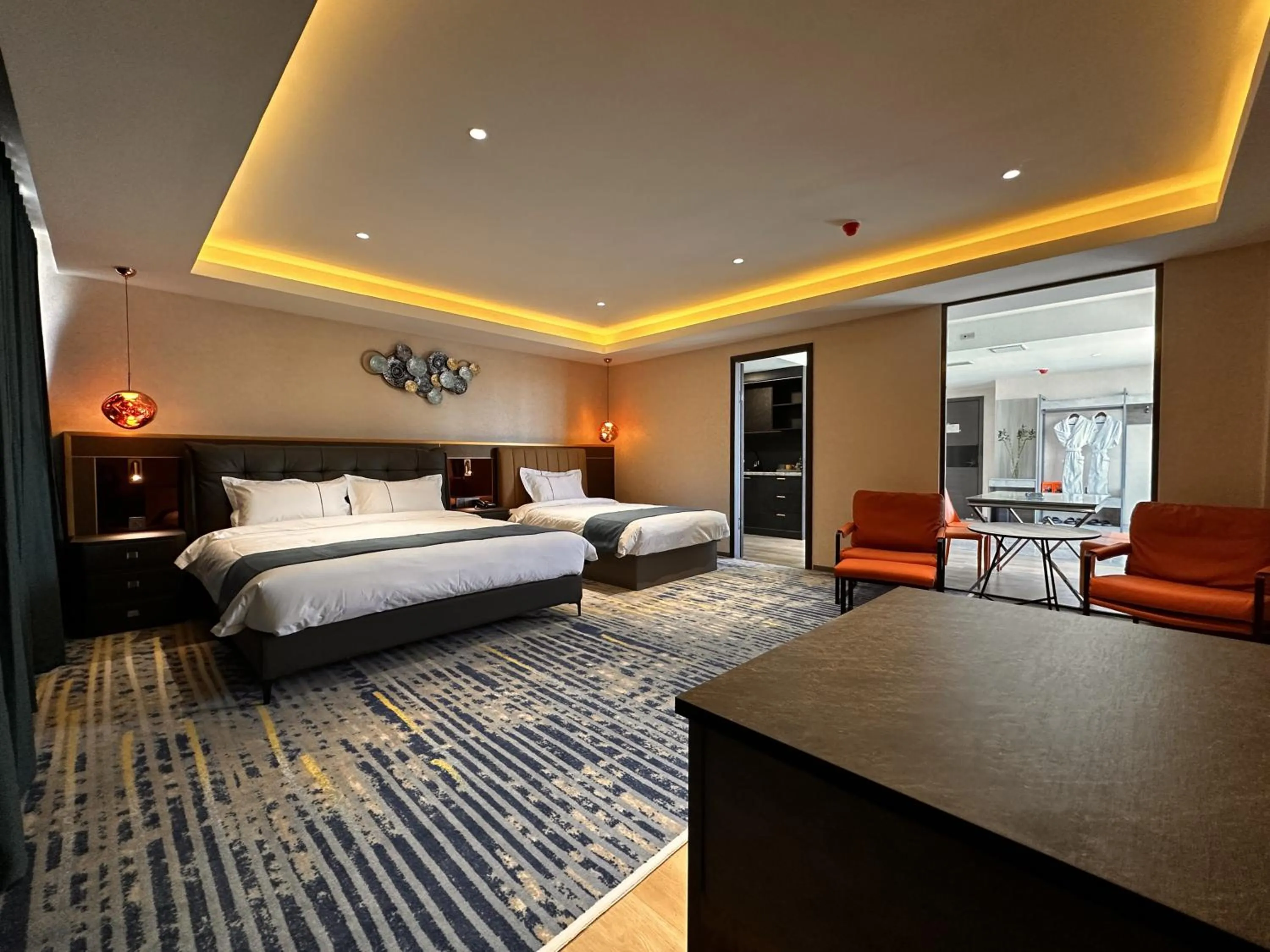 Bed in Bojon Hotel Ulaanbaatar - Soyolj Mall