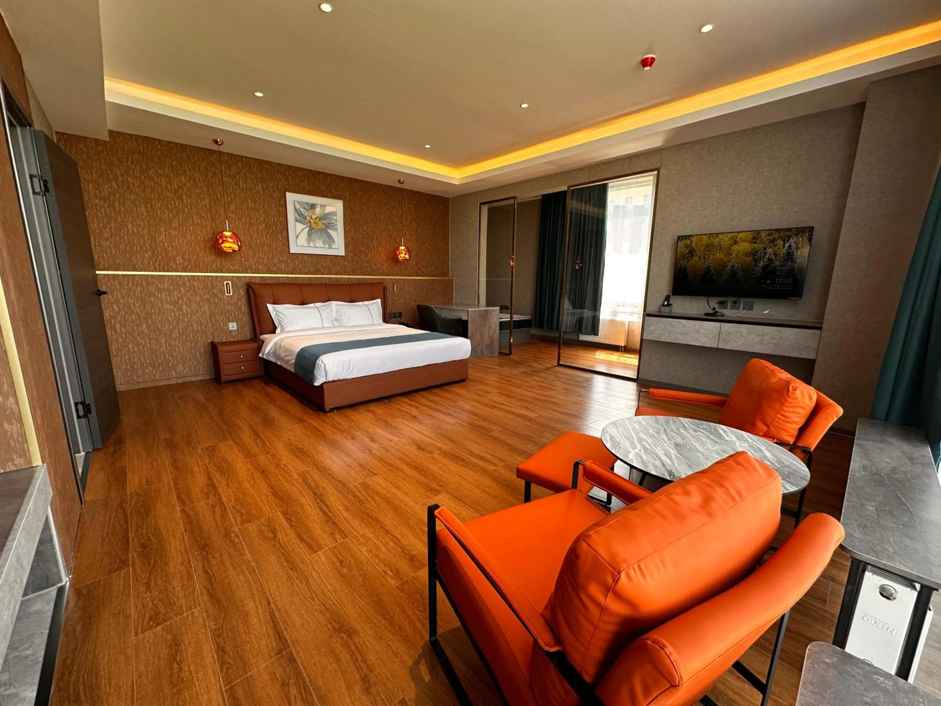 Bed in Bojon Hotel Ulaanbaatar - Soyolj Mall