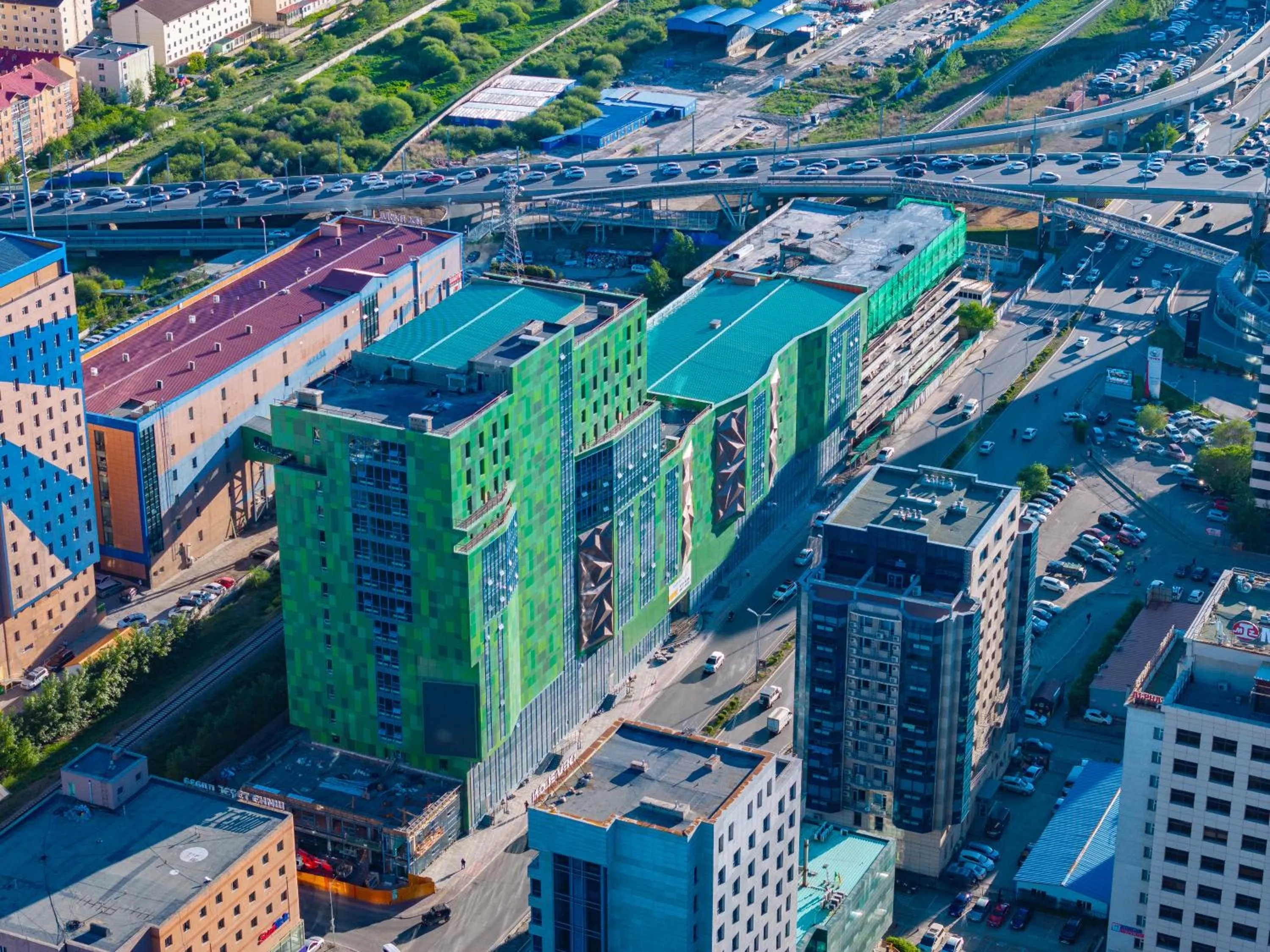 Property building in Bojon Hotel Ulaanbaatar - Soyolj Mall