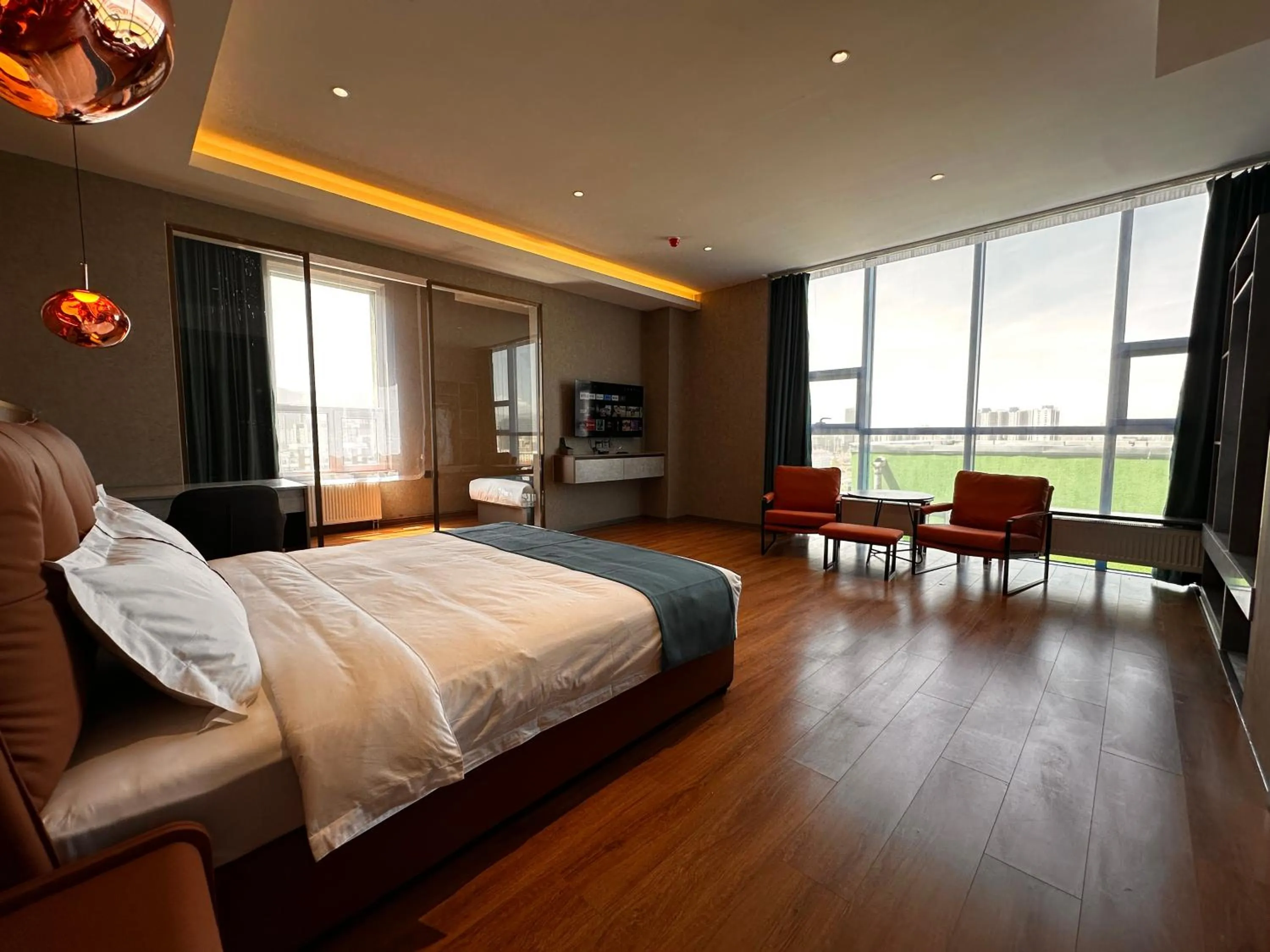 Bed in Bojon Hotel Ulaanbaatar - Soyolj Mall