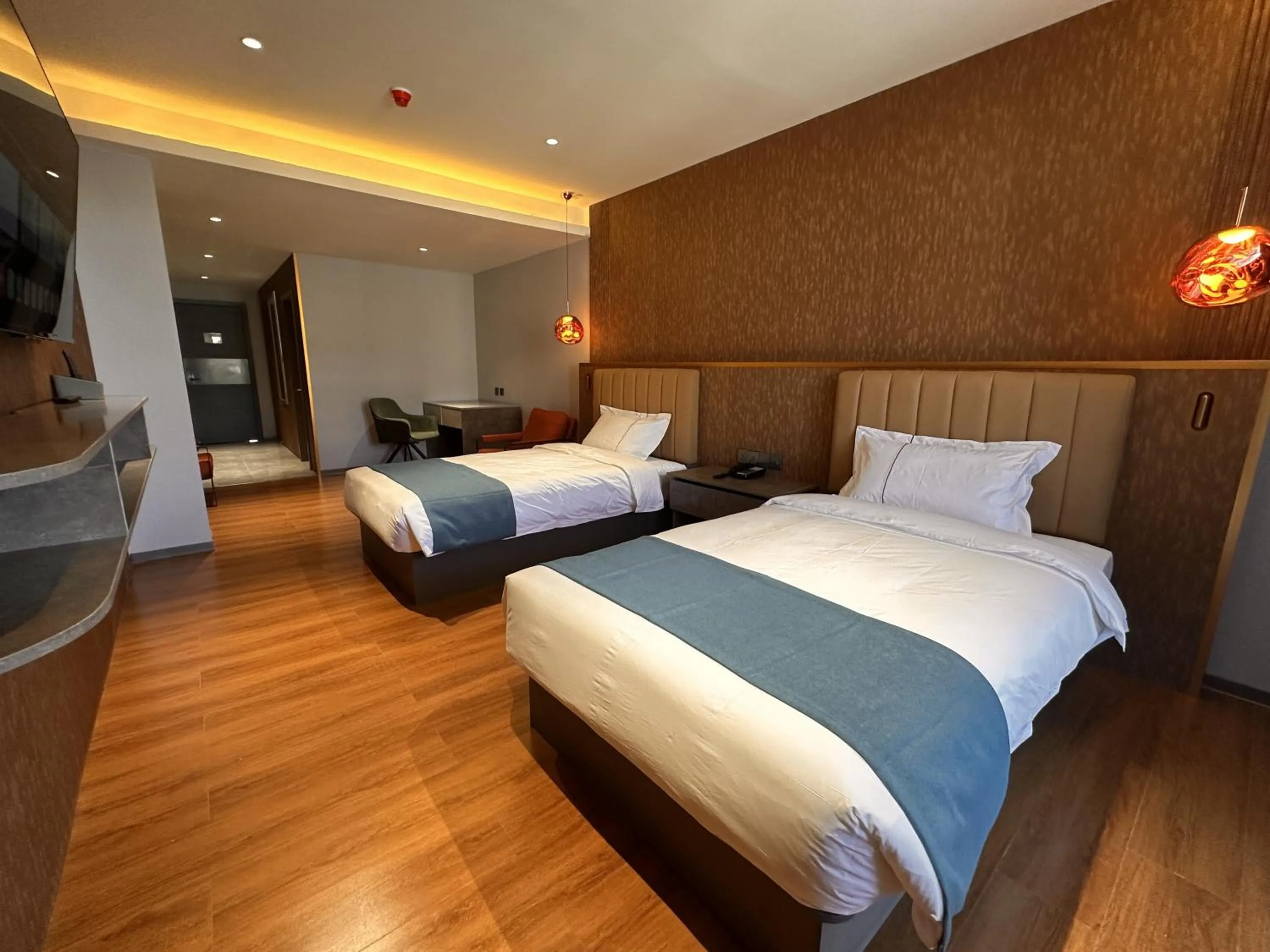 Bed in Bojon Hotel Ulaanbaatar - Soyolj Mall