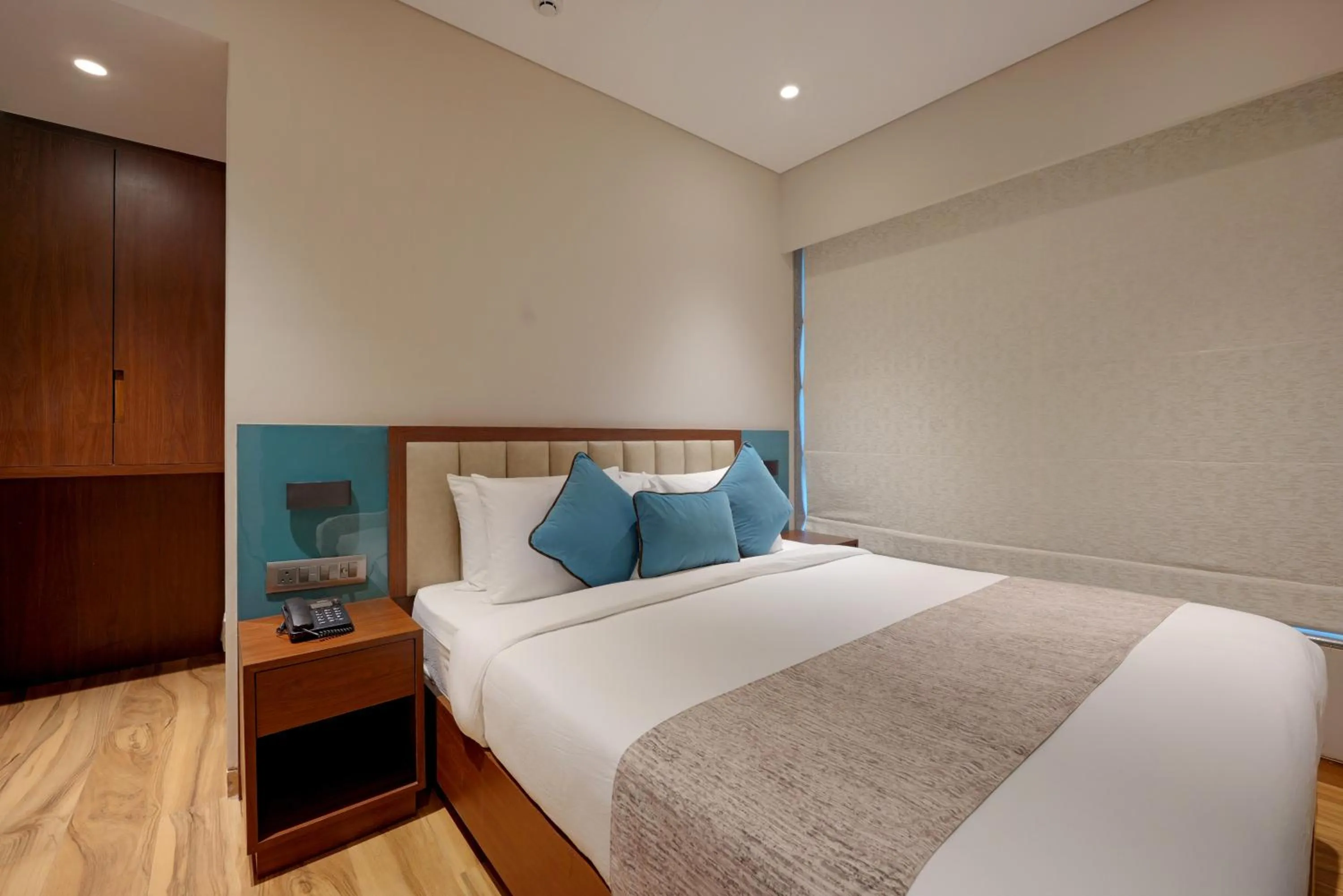 Bed in Hotel Flexi Residency Mumbai International Airport