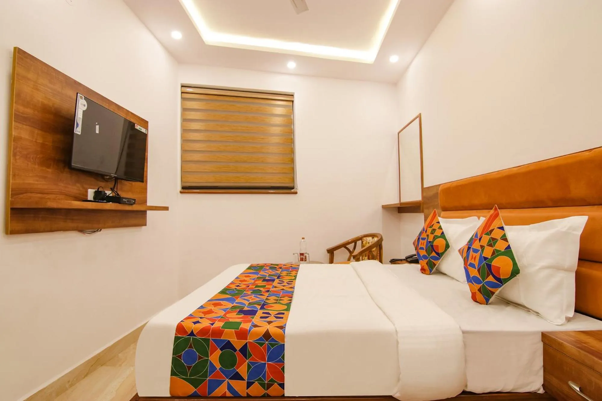 Bedroom, Bed in FabHotel Ambassador