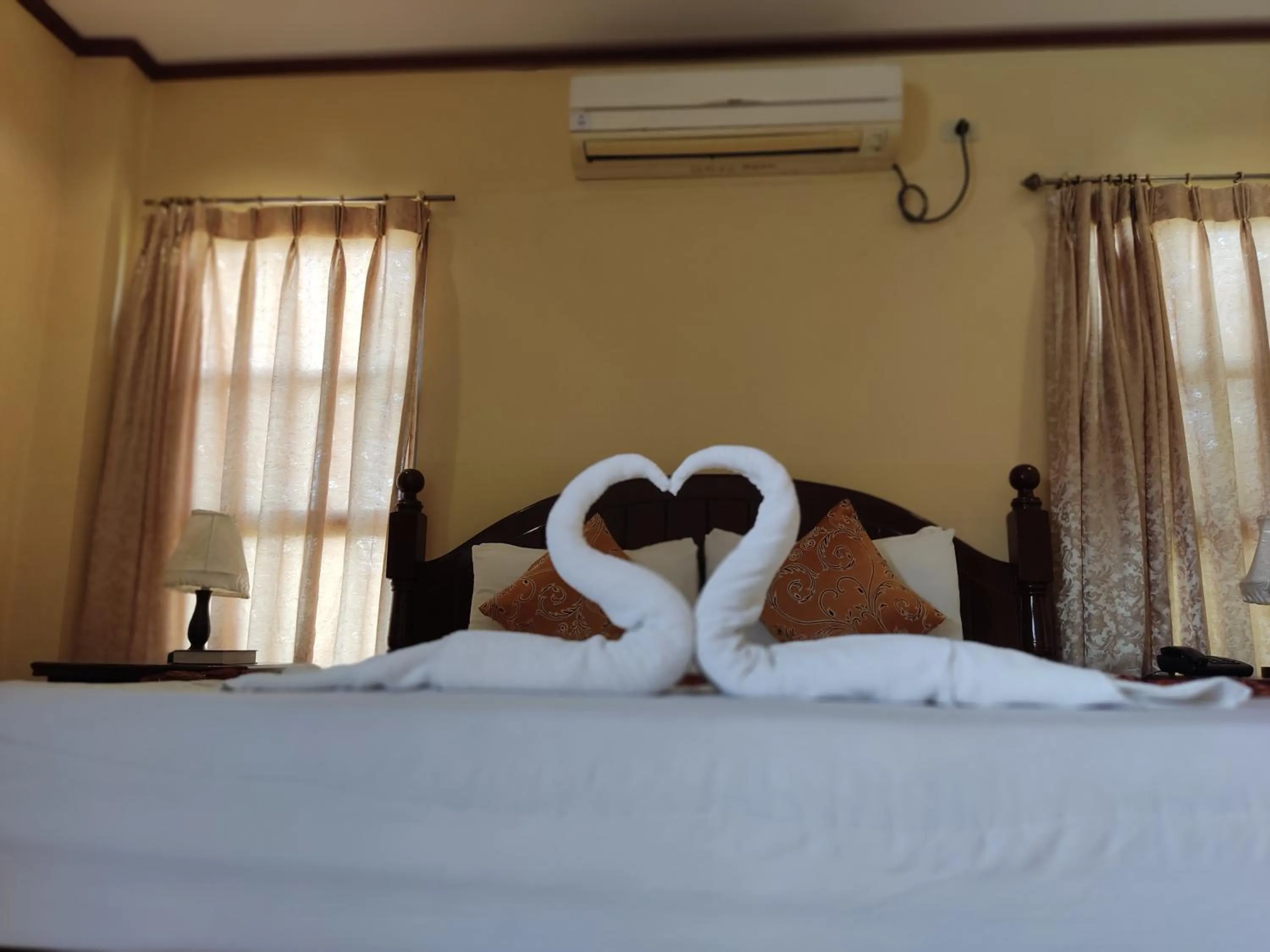 Bed in Subic Waterfront View Resort