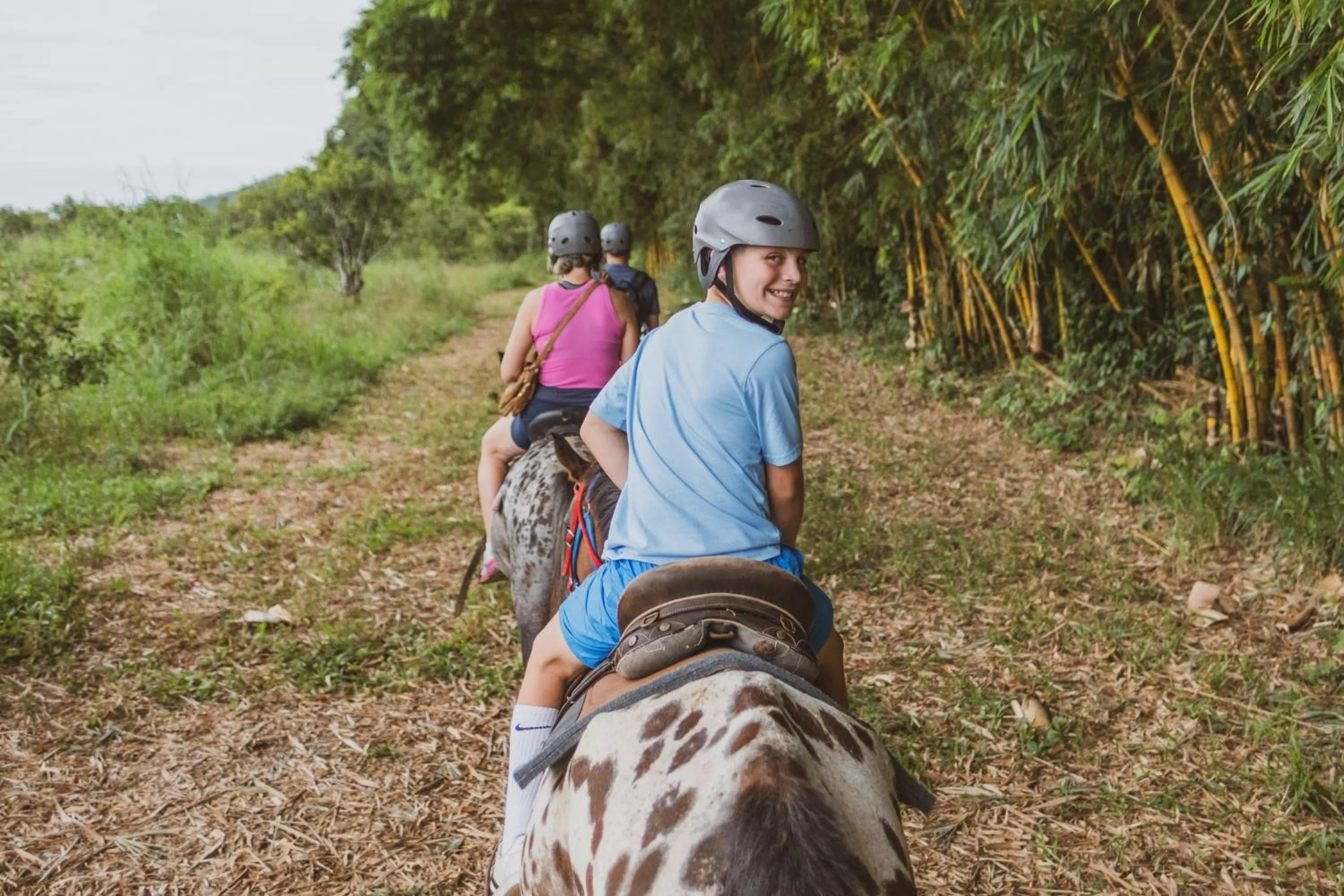 Horse-riding in Copal Tree Lodge a Muy'Ono Resort