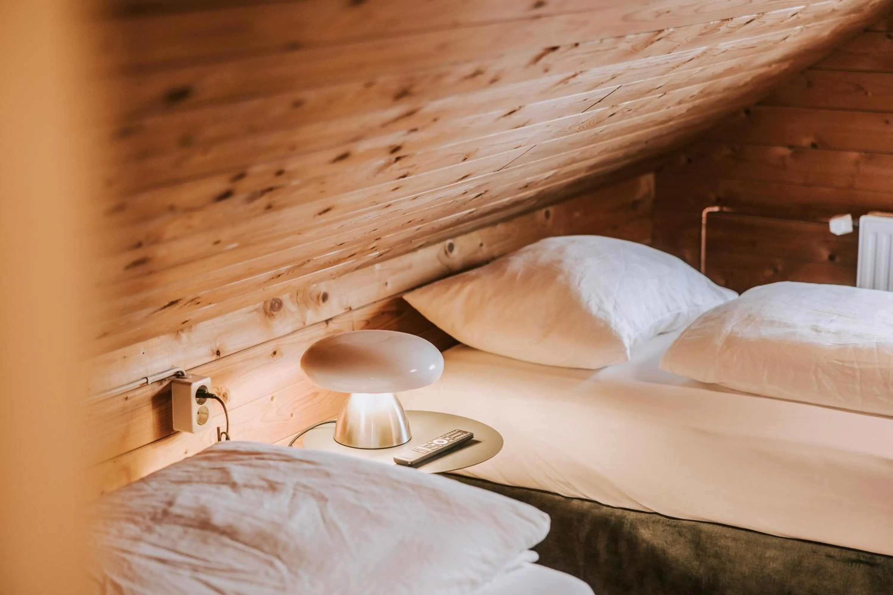 Bed in Velotique Hotel Angelika - Self-Check-in