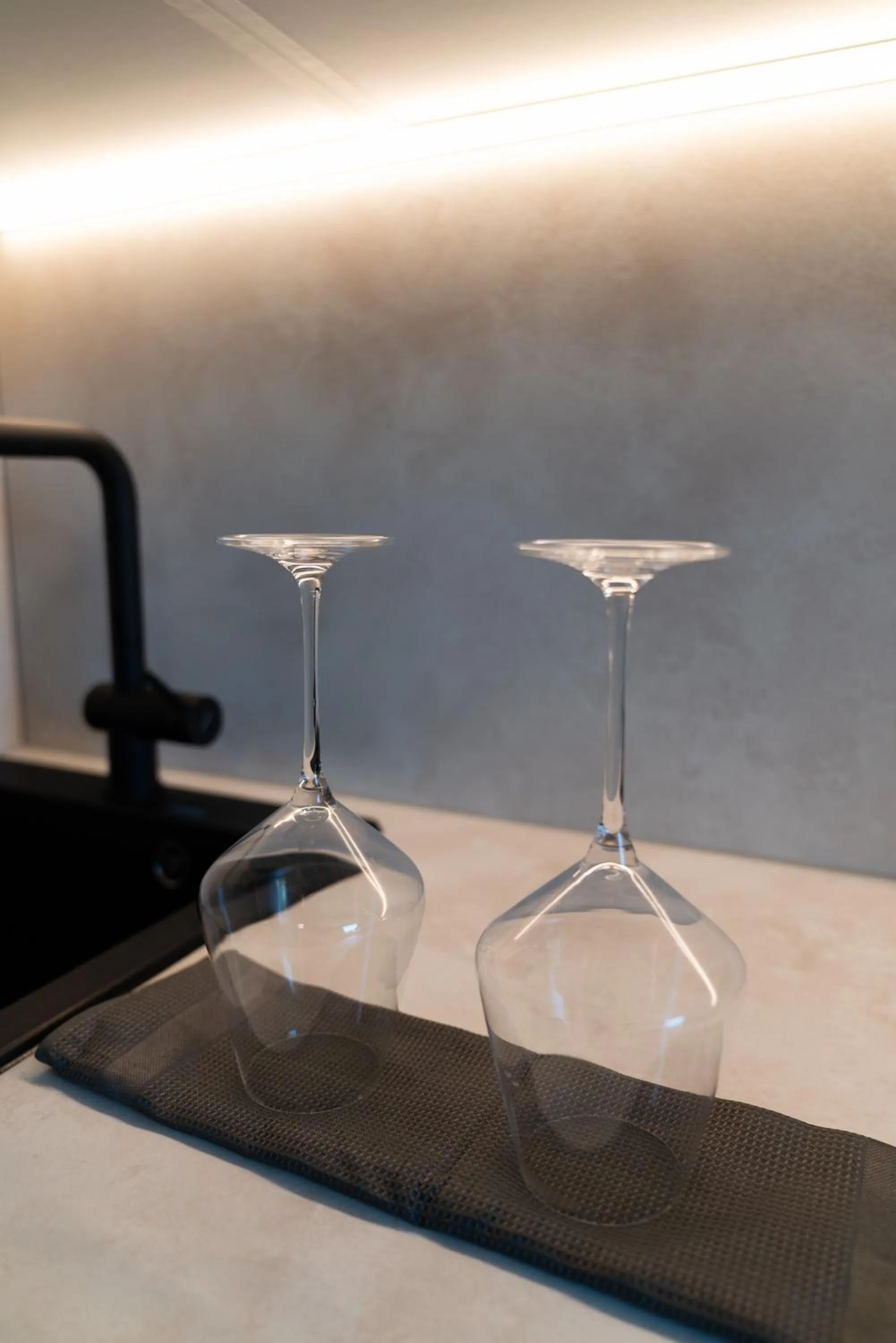 Kitchen or kitchenette in Velotique Hotel Angelika - Self-Check-in