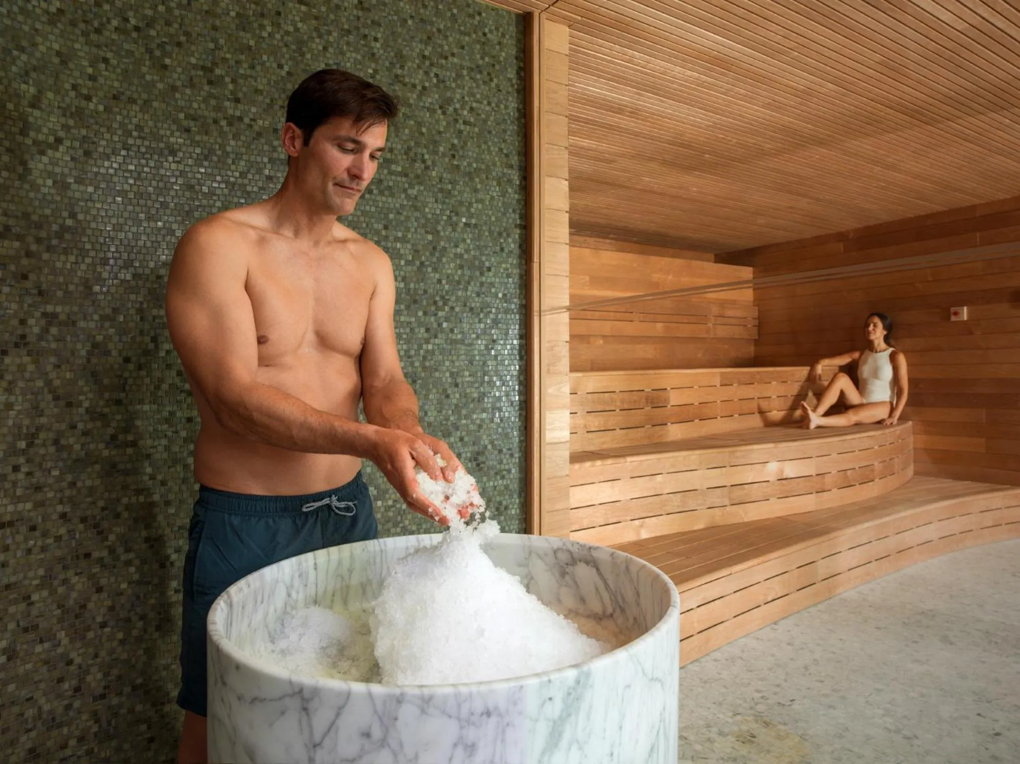 Sauna in ZEM Wellness Clinic Altea - 5 Stars Grand Luxury