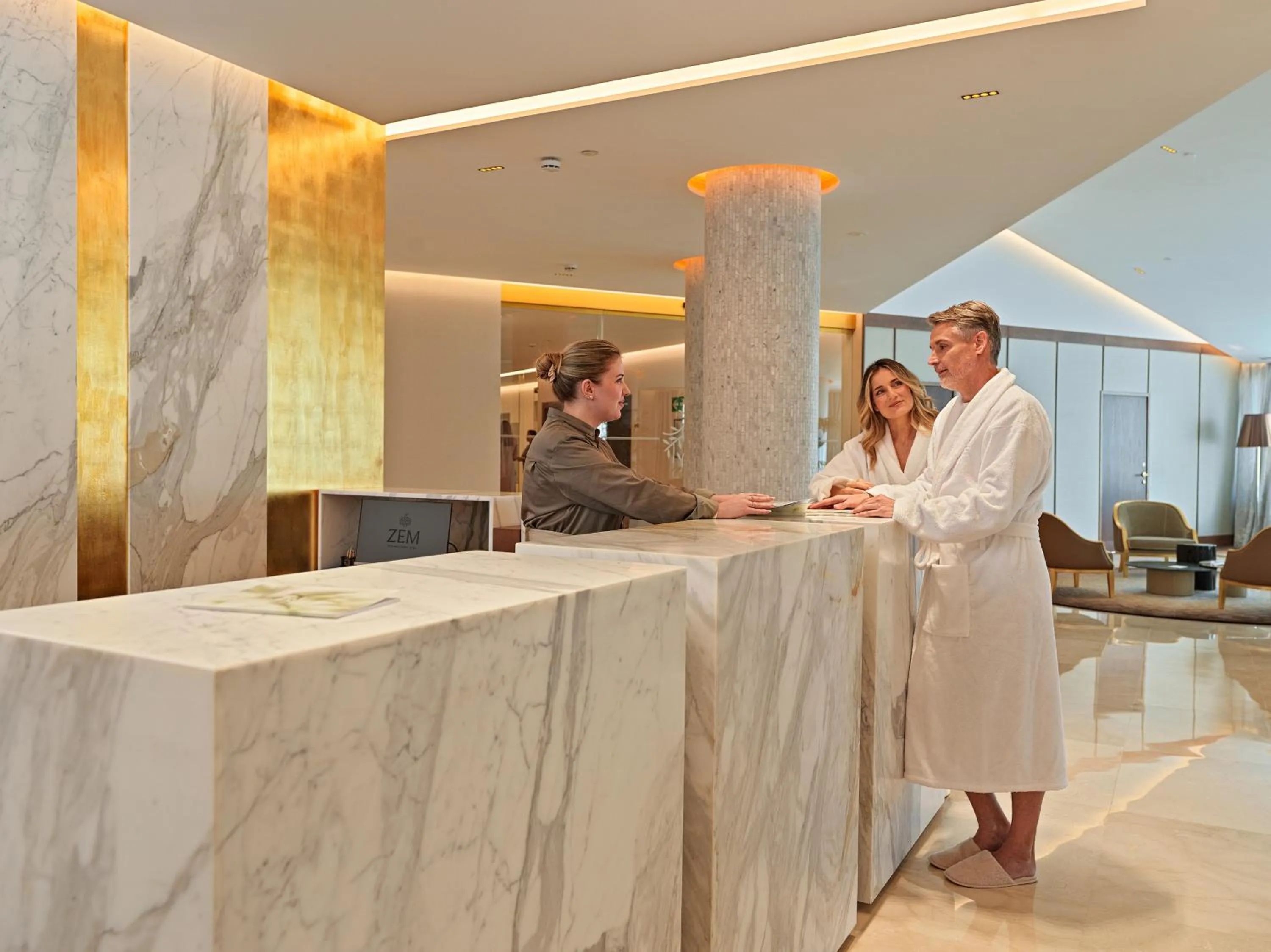 Lobby or reception in ZEM Wellness Clinic Altea - 5 Stars Grand Luxury