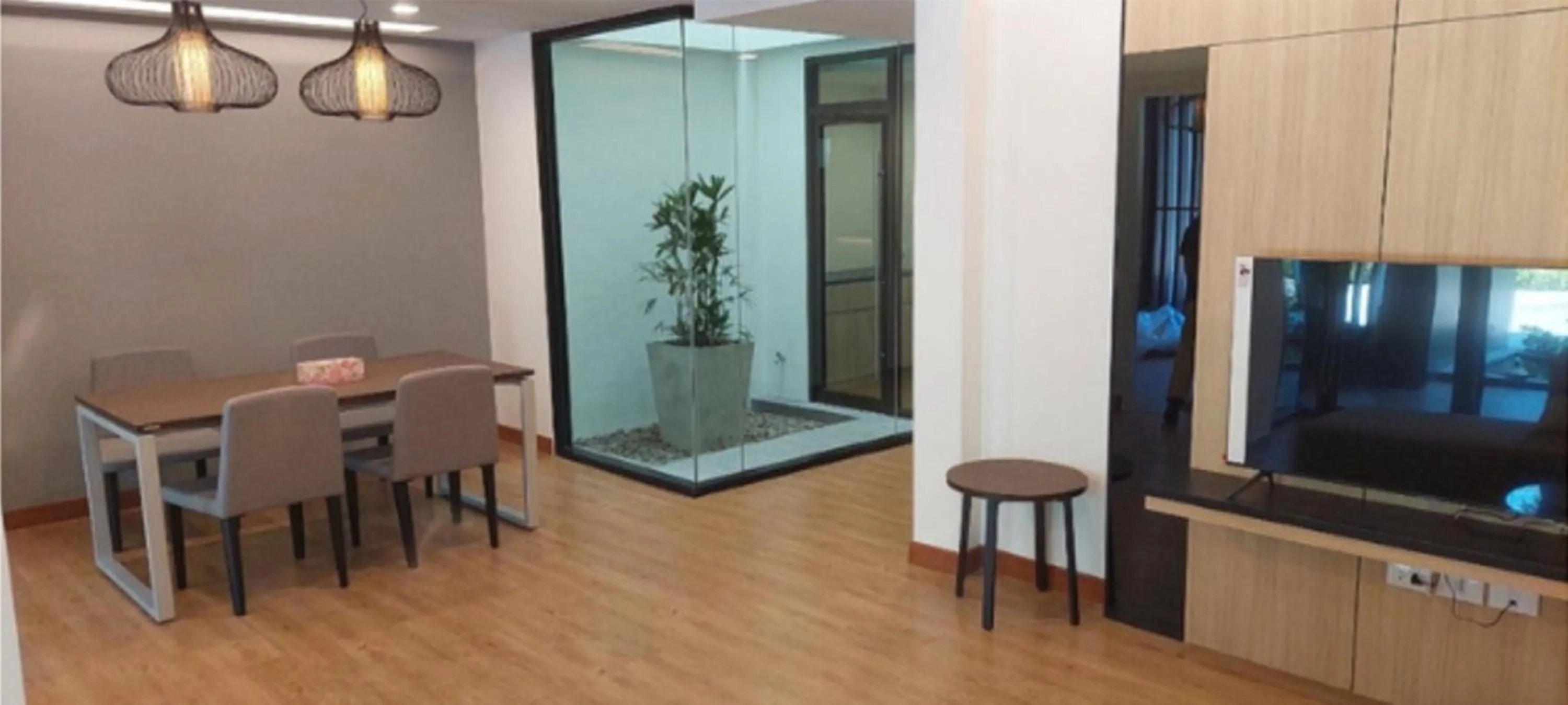 Living room in The Grand Chaiyapruek Nimman Chiangmai