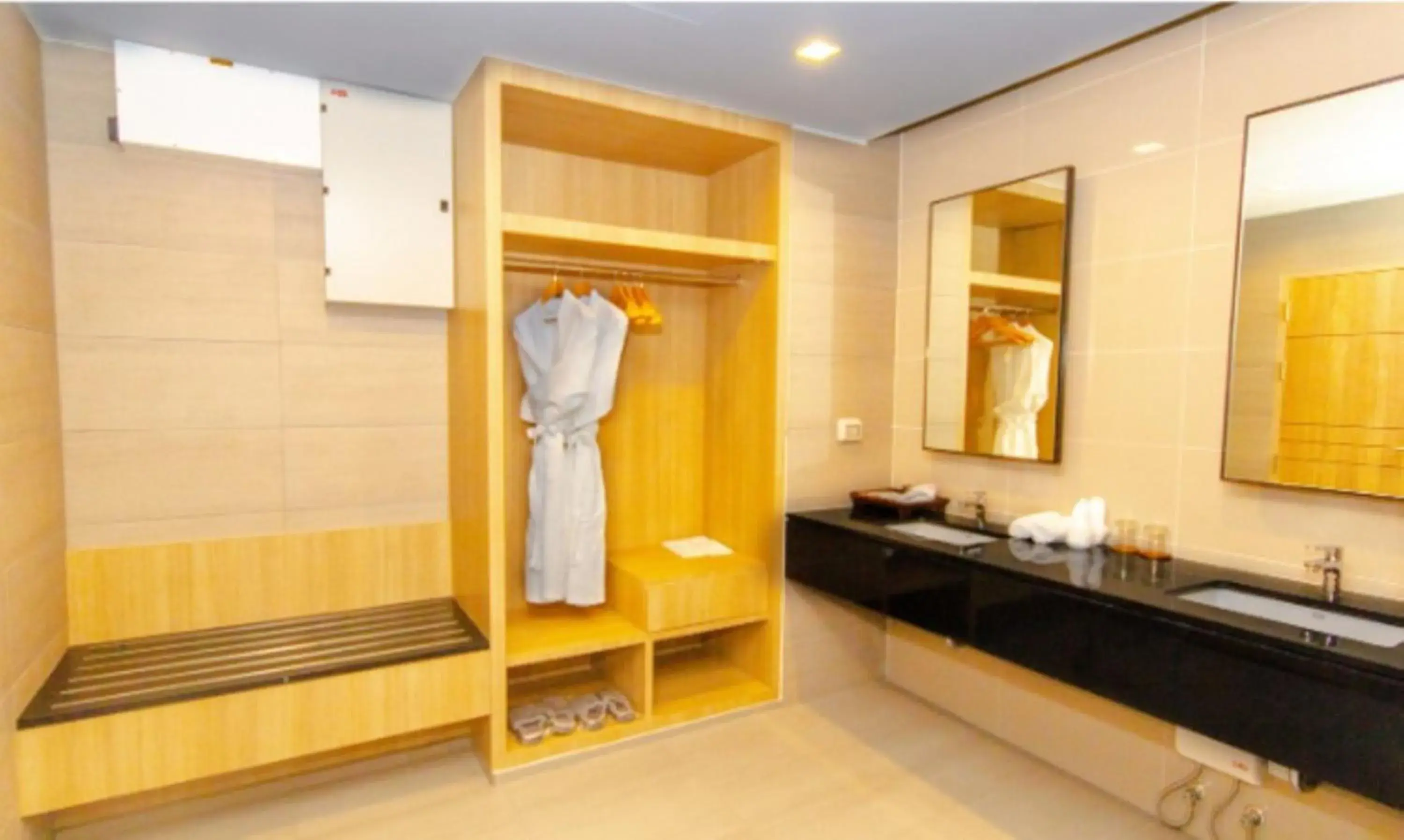 Twin Room with Mountain View in The Grand Chaiyapruek Nimman Chiangmai Twin Room with Mountain View in The Grand Chaiyapruek Nimman Chiangmai