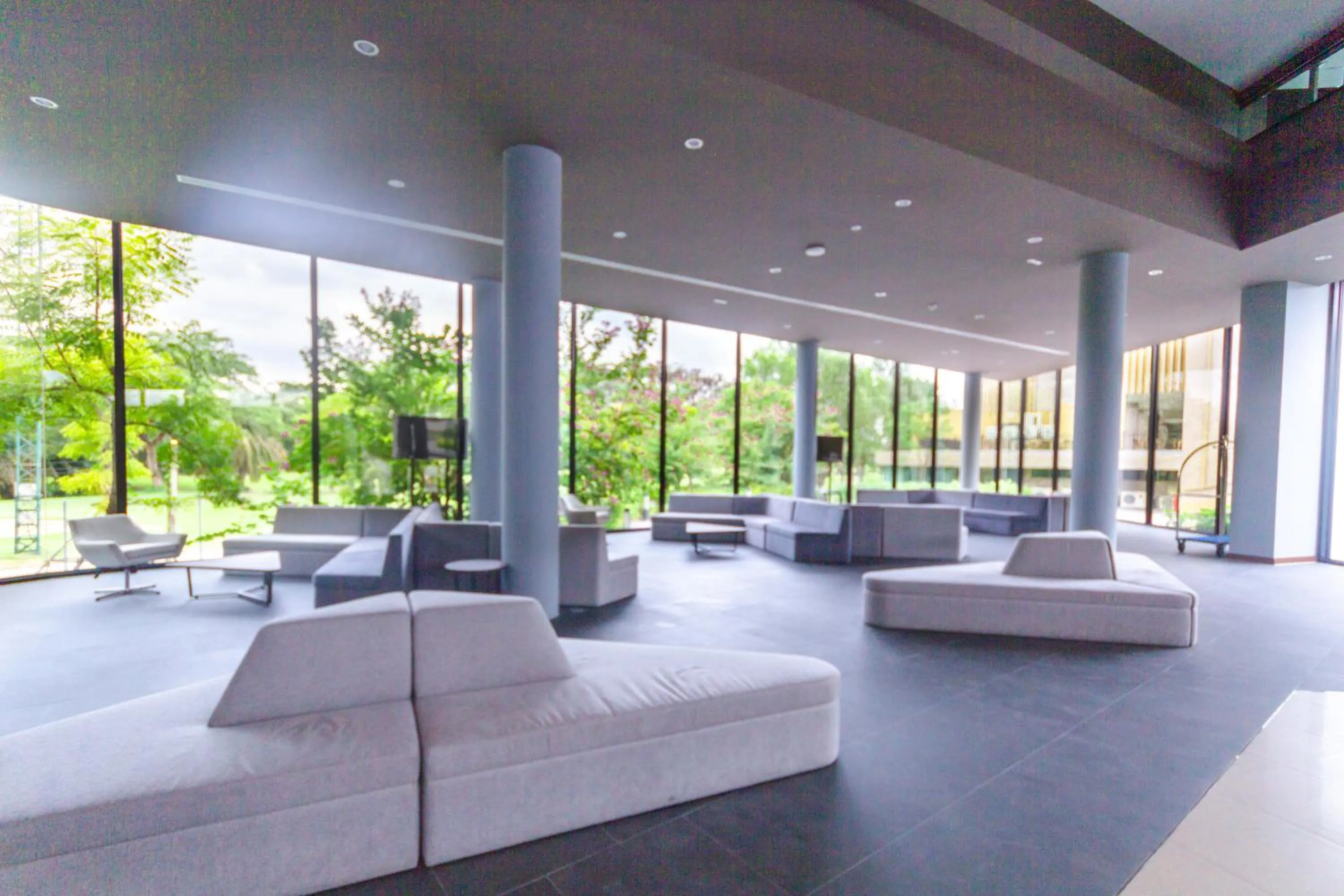 Garden view in The Grand Chaiyapruek Nimman Chiangmai