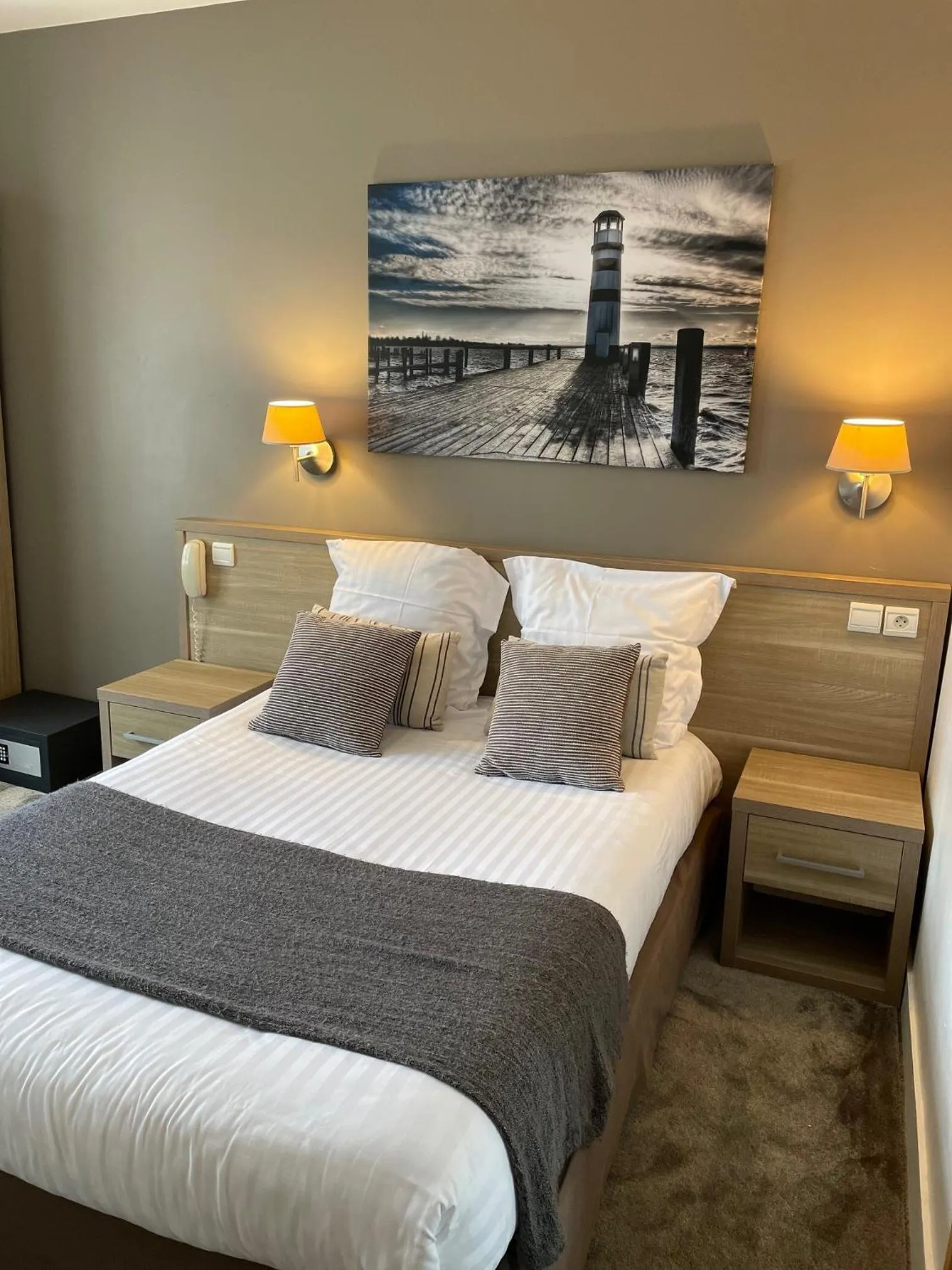 Bedroom, Bed in Adonis Cottage la Baule