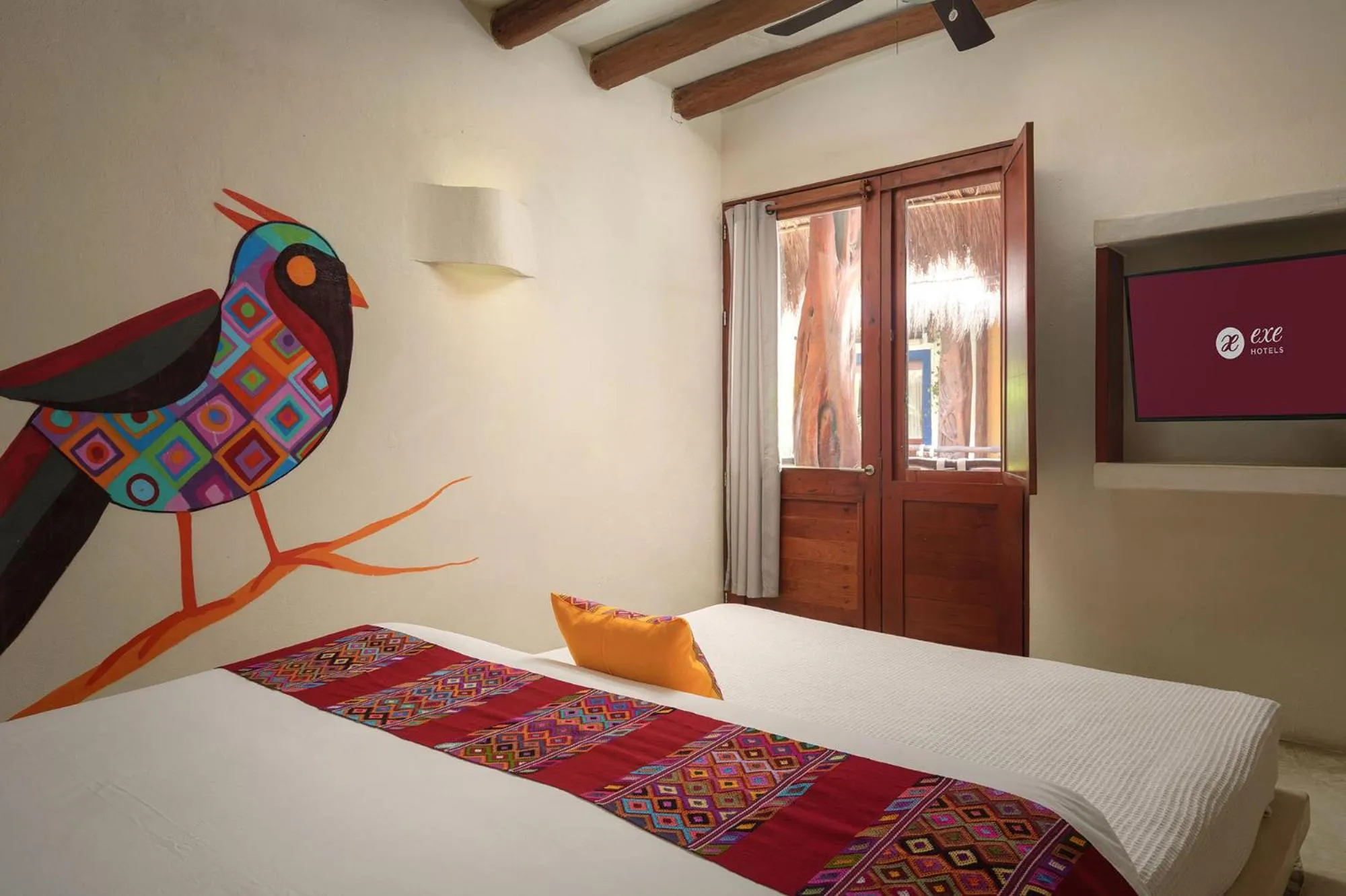 Bedroom, Bed in Exe El Pueblito