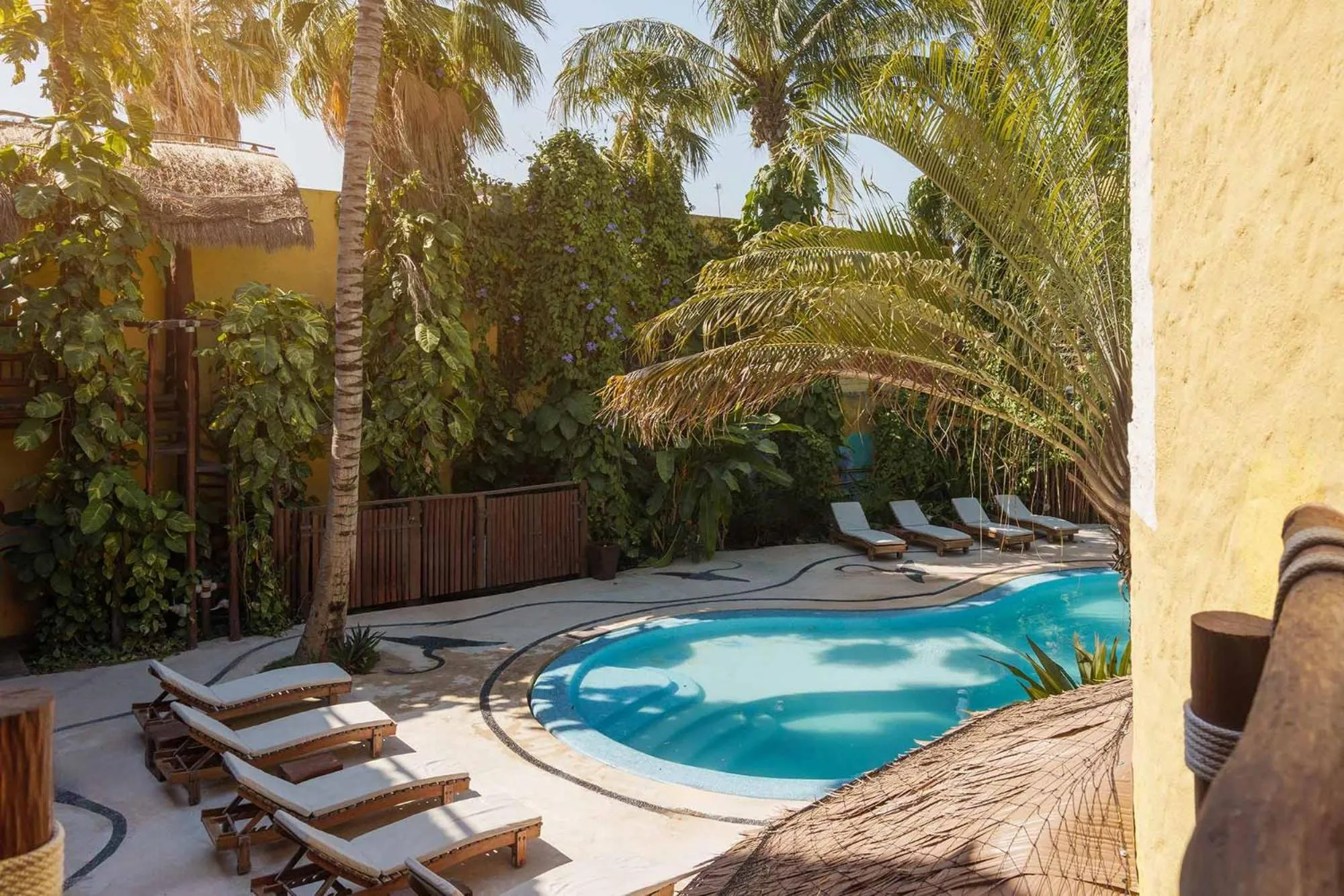 Swimming pool in Exe El Pueblito