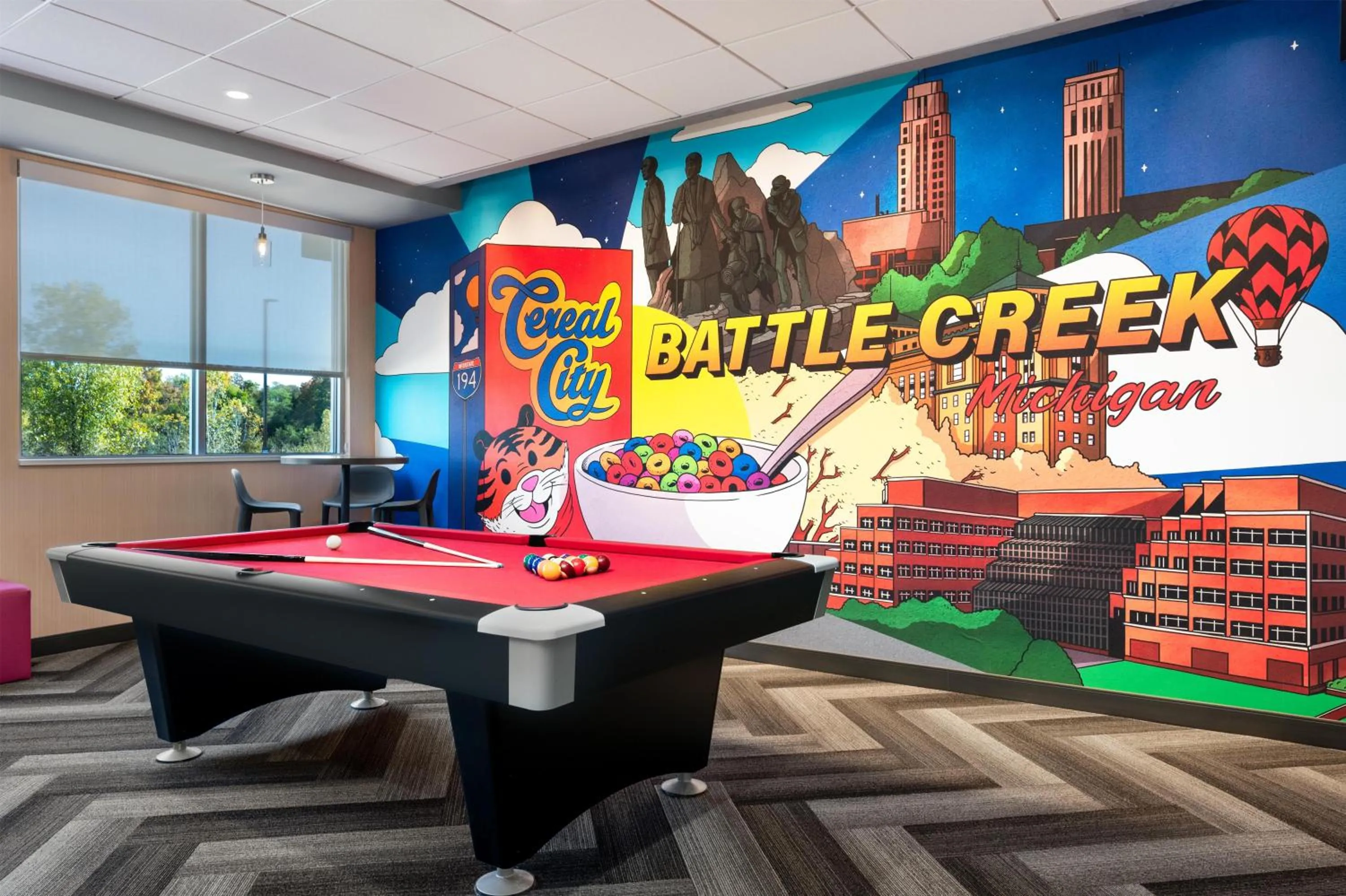 Lobby or reception in Tru By Hilton Battle Creek