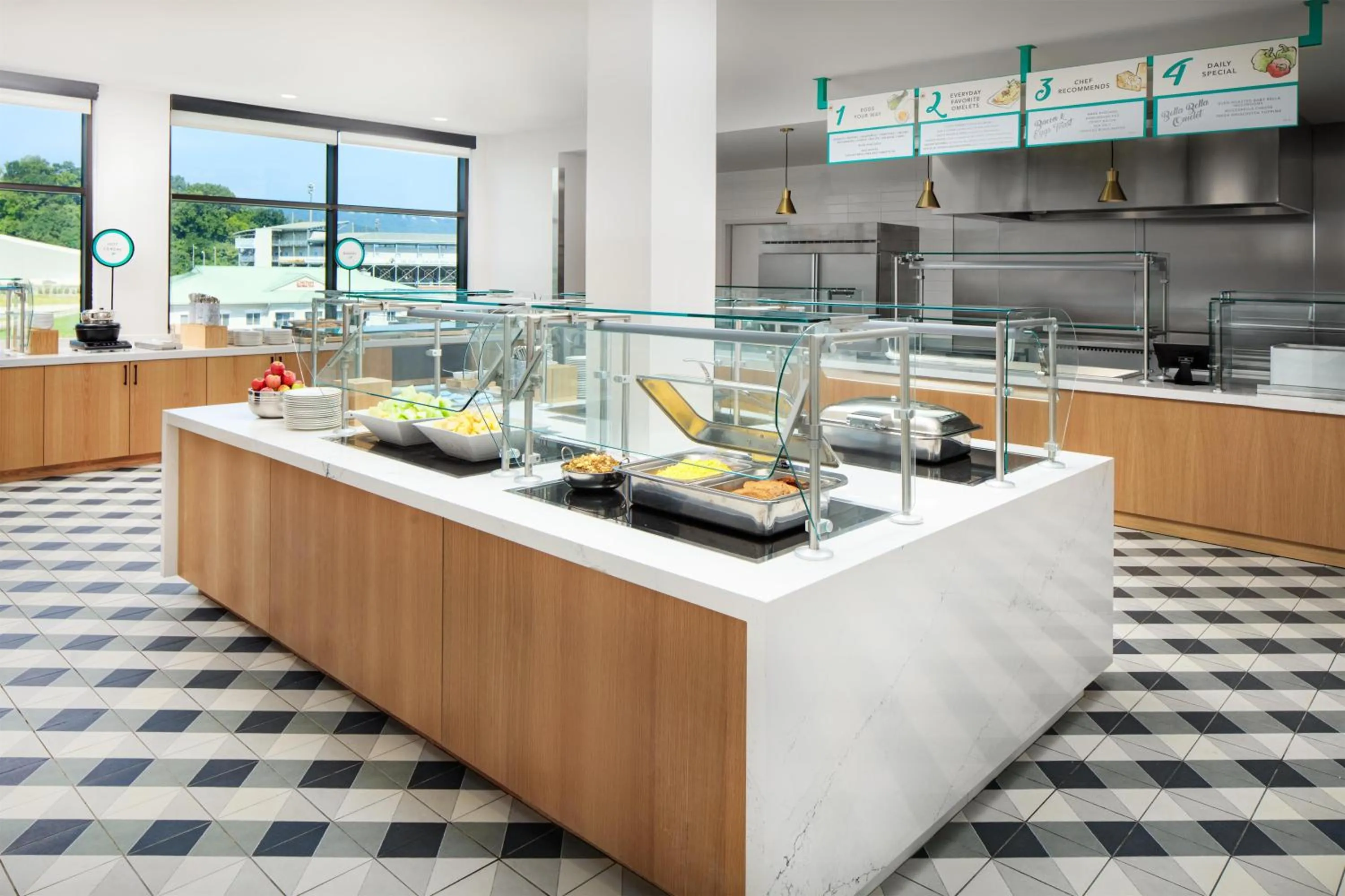 Breakfast in Embassy Suites By Hilton Chattanooga Downtown