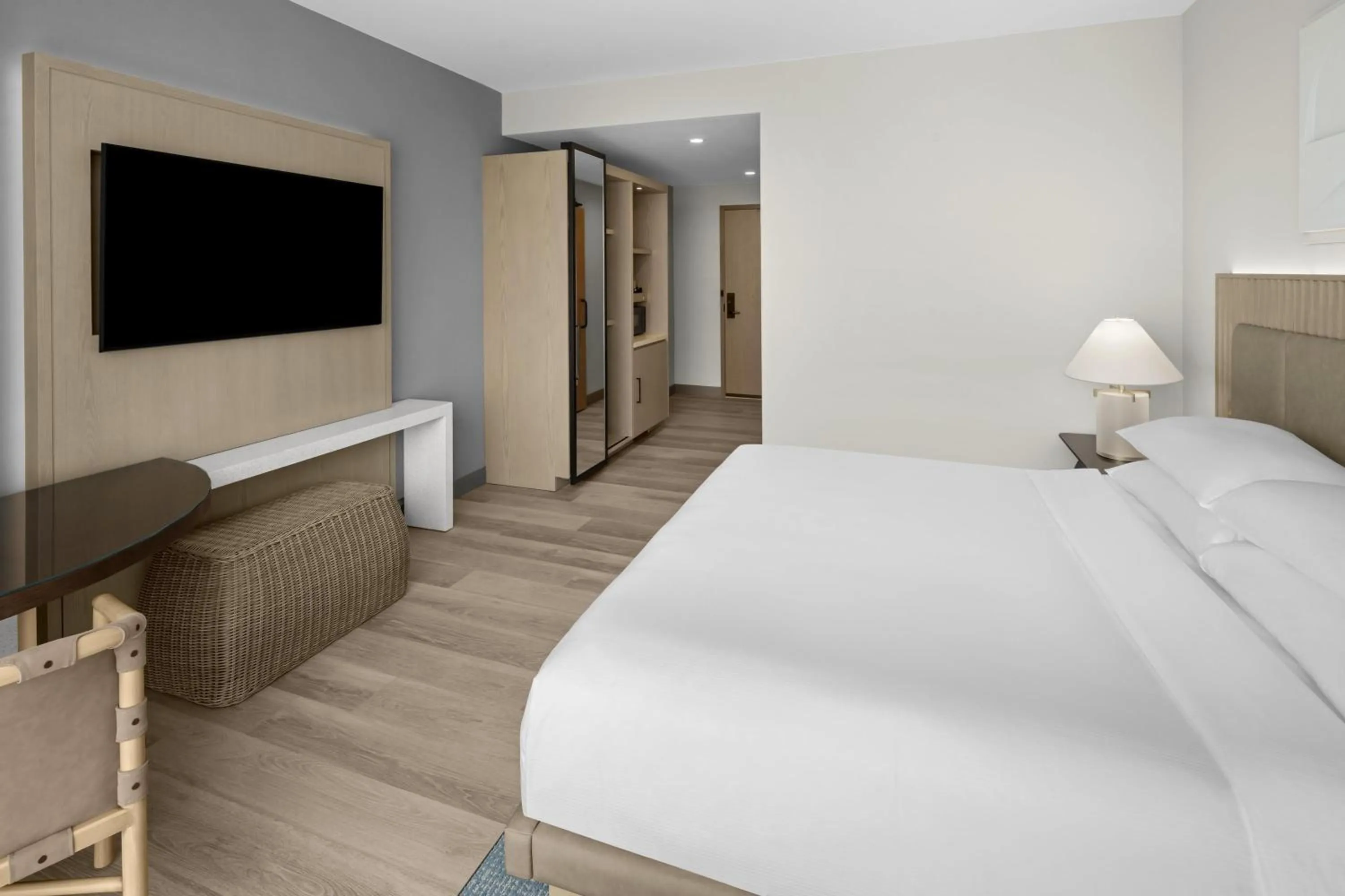 Bed in Hilton Jacksonville At Mayo Clinic