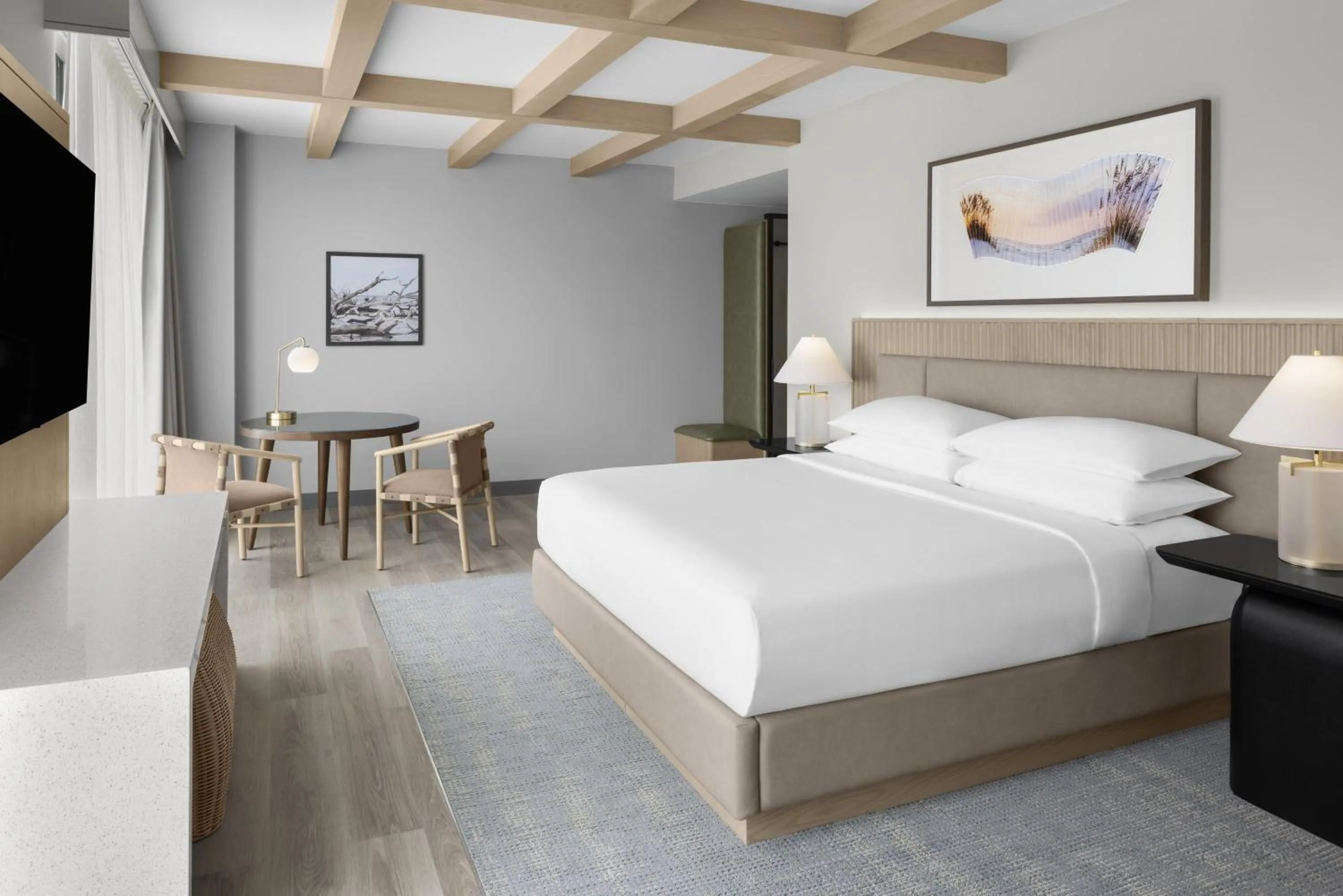 Bed in Hilton Jacksonville At Mayo Clinic