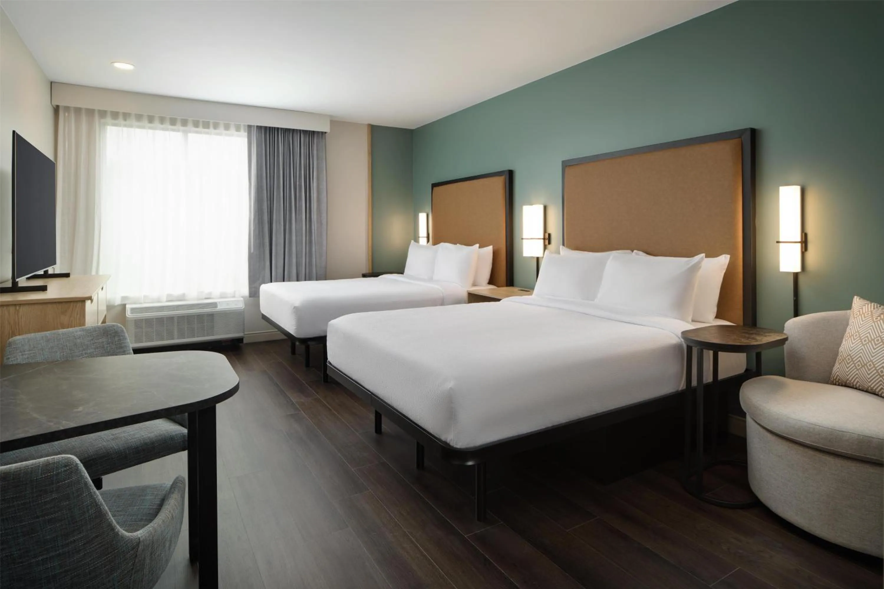 Bed in LivSmart Studios By Hilton Tullahoma