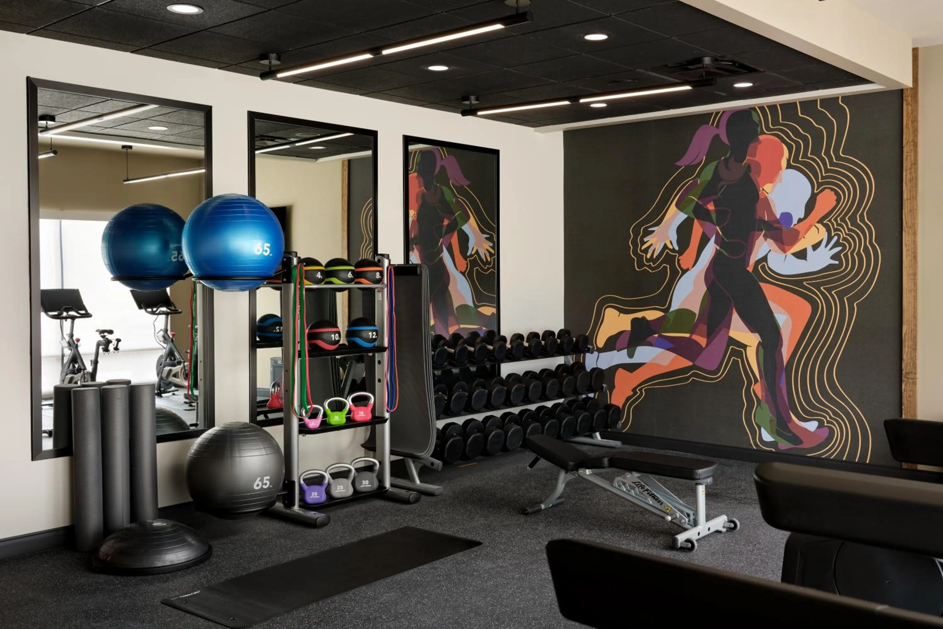 Fitness centre/facilities in LivSmart Studios By Hilton Tullahoma