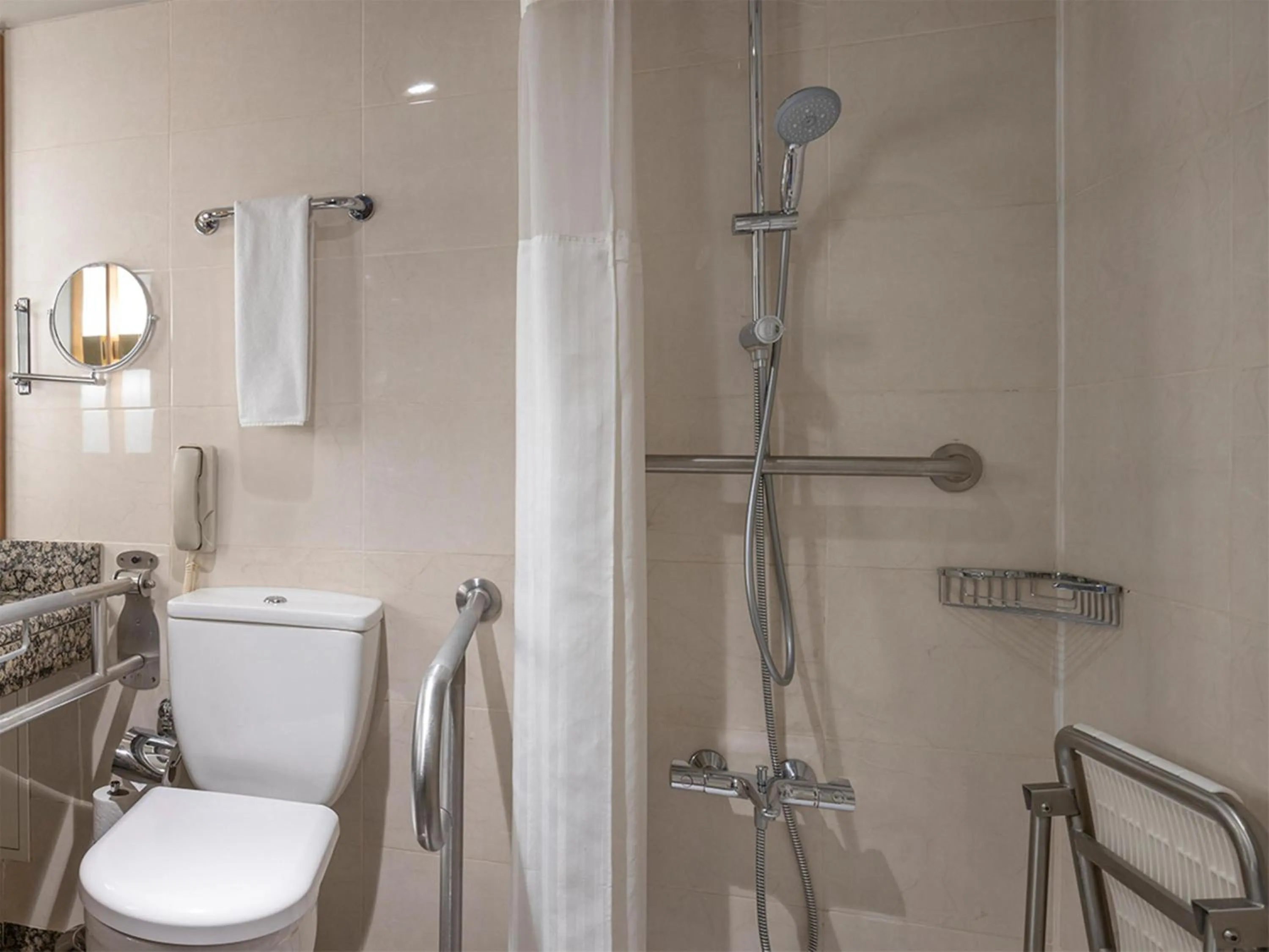 Bathroom in Ankara HiltonSA