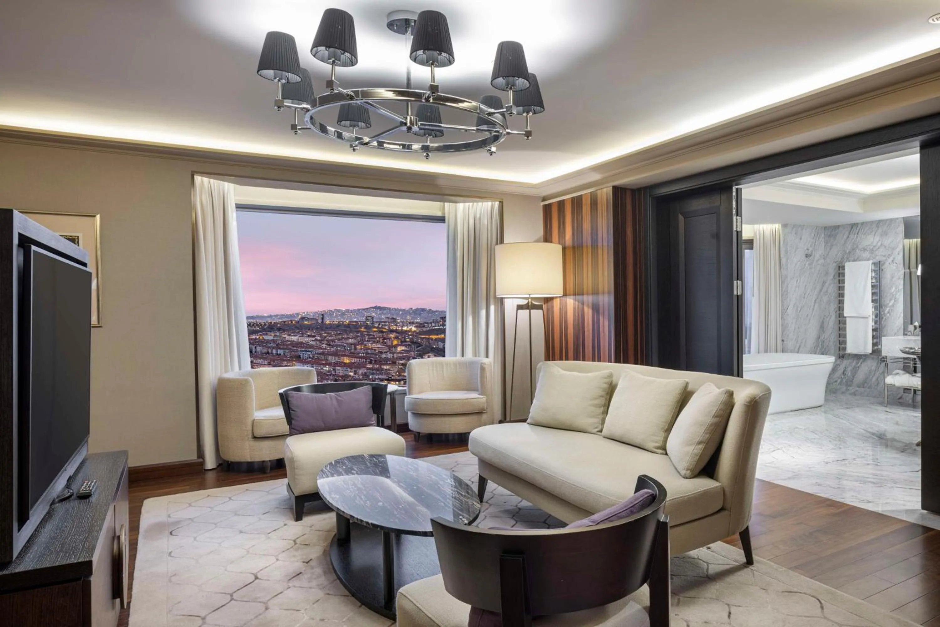 Living room in Ankara HiltonSA