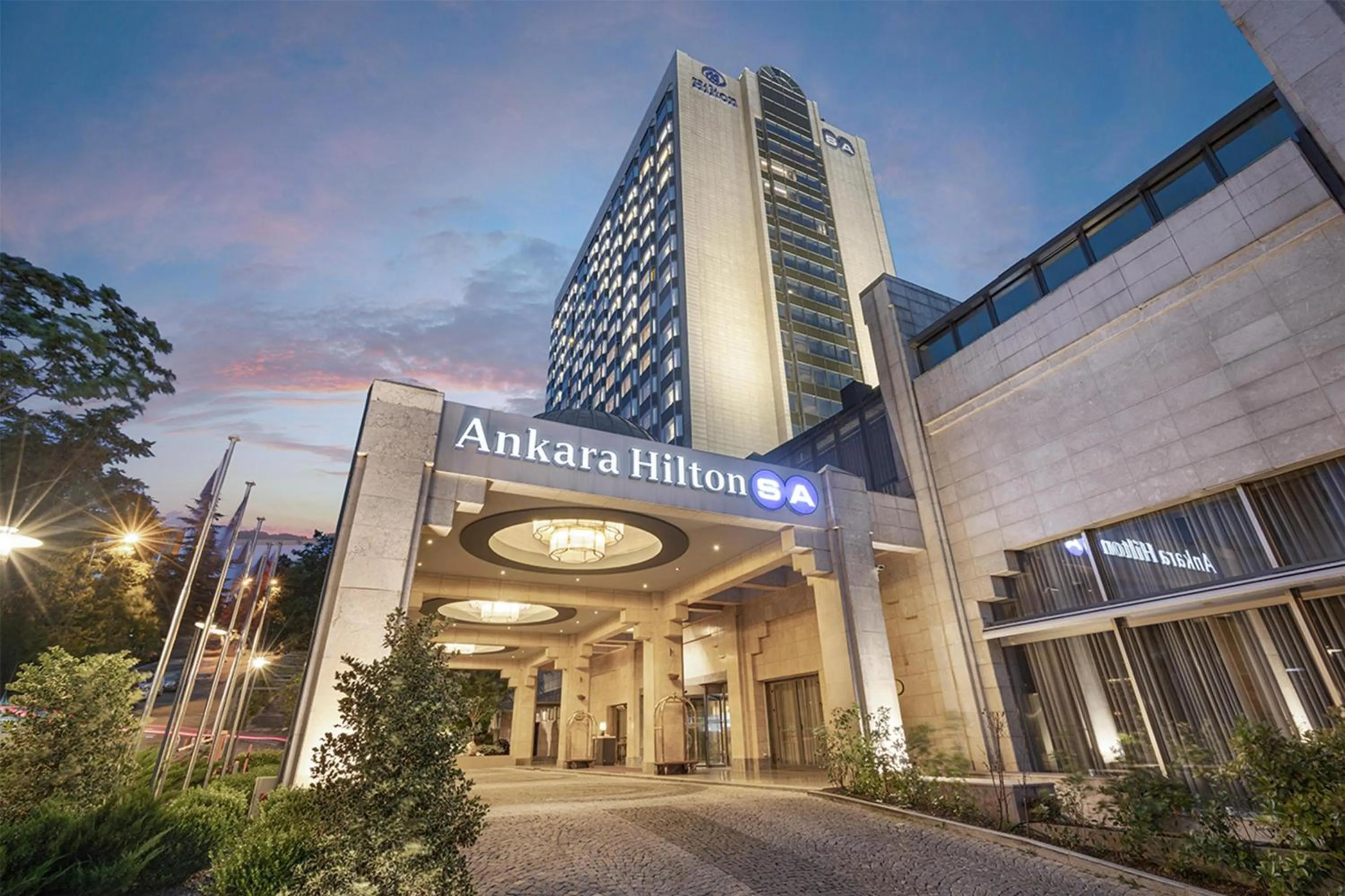 Property building in Ankara HiltonSA