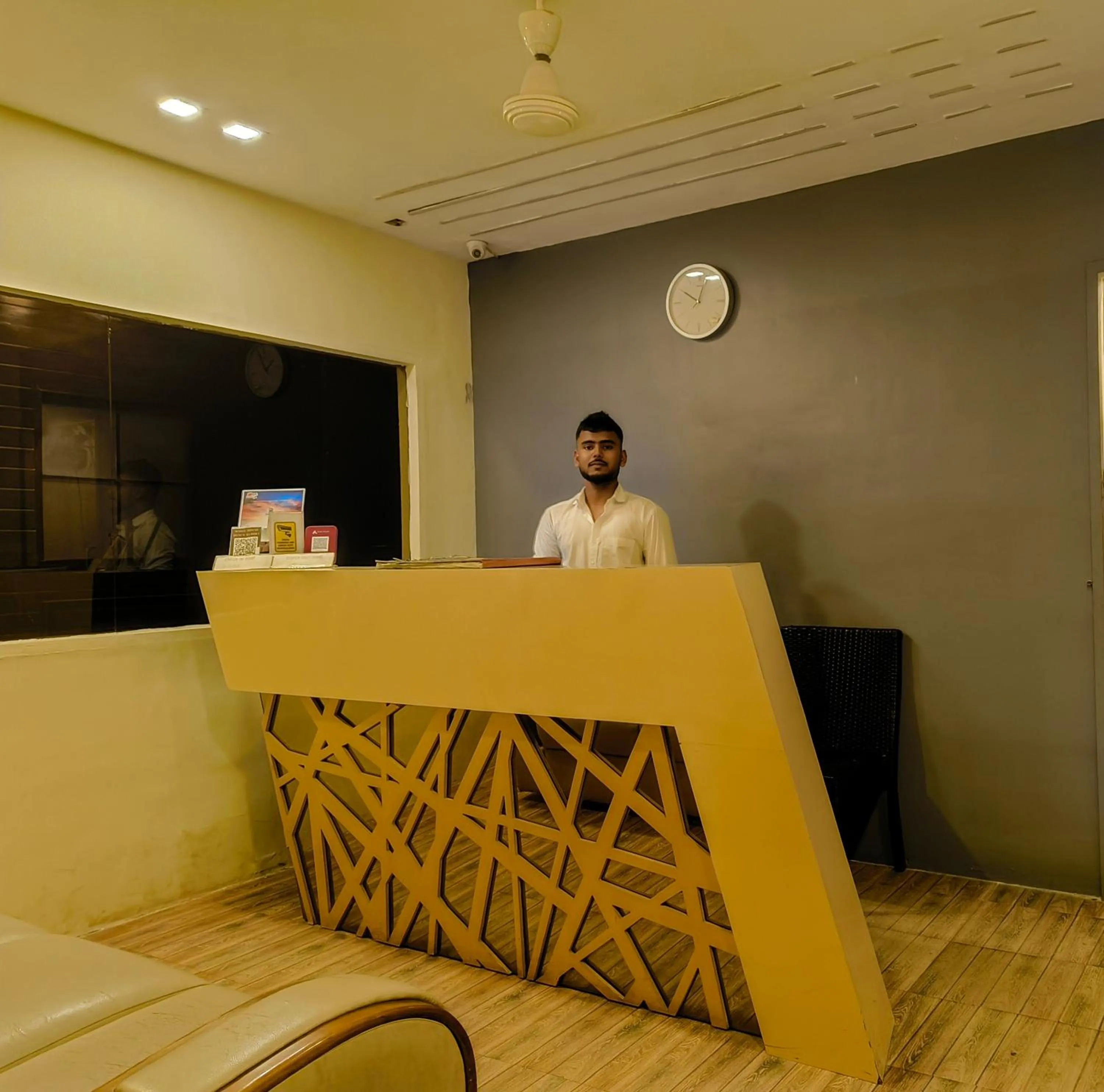 Lobby or reception in Wood house beach resort calangute