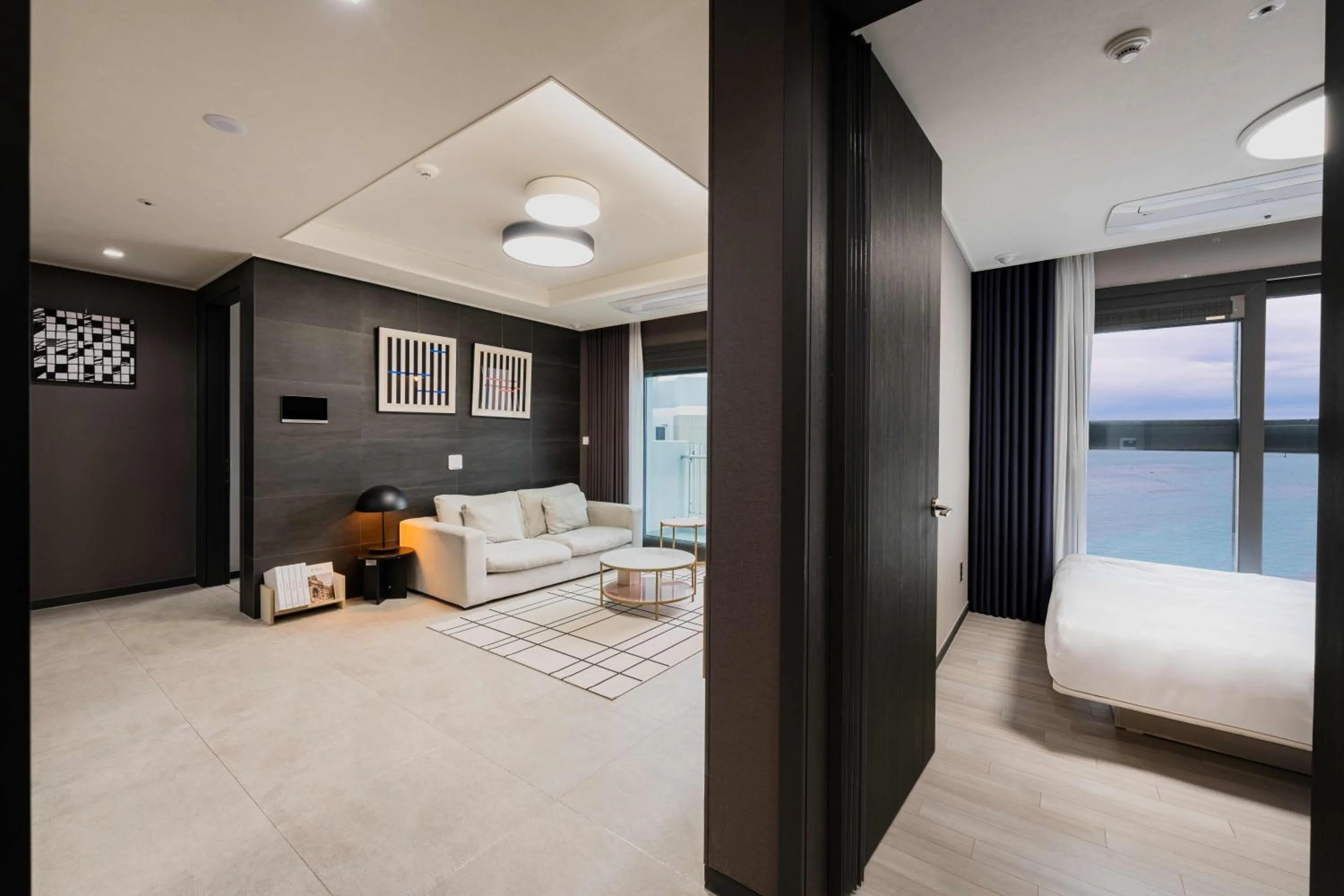 Living room, Bed in Odays Osiria Residence