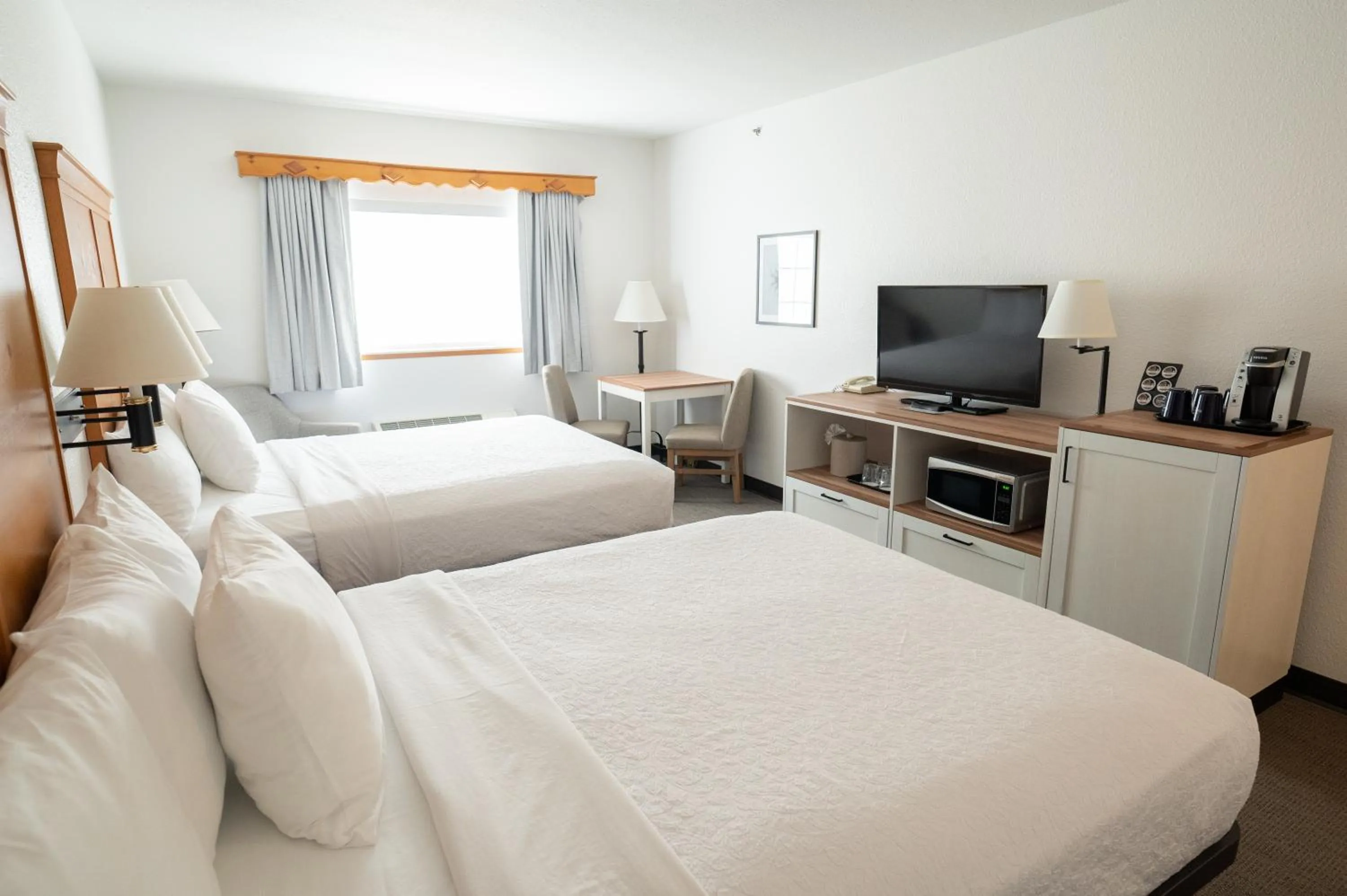 Bed in Icicle Village Resort