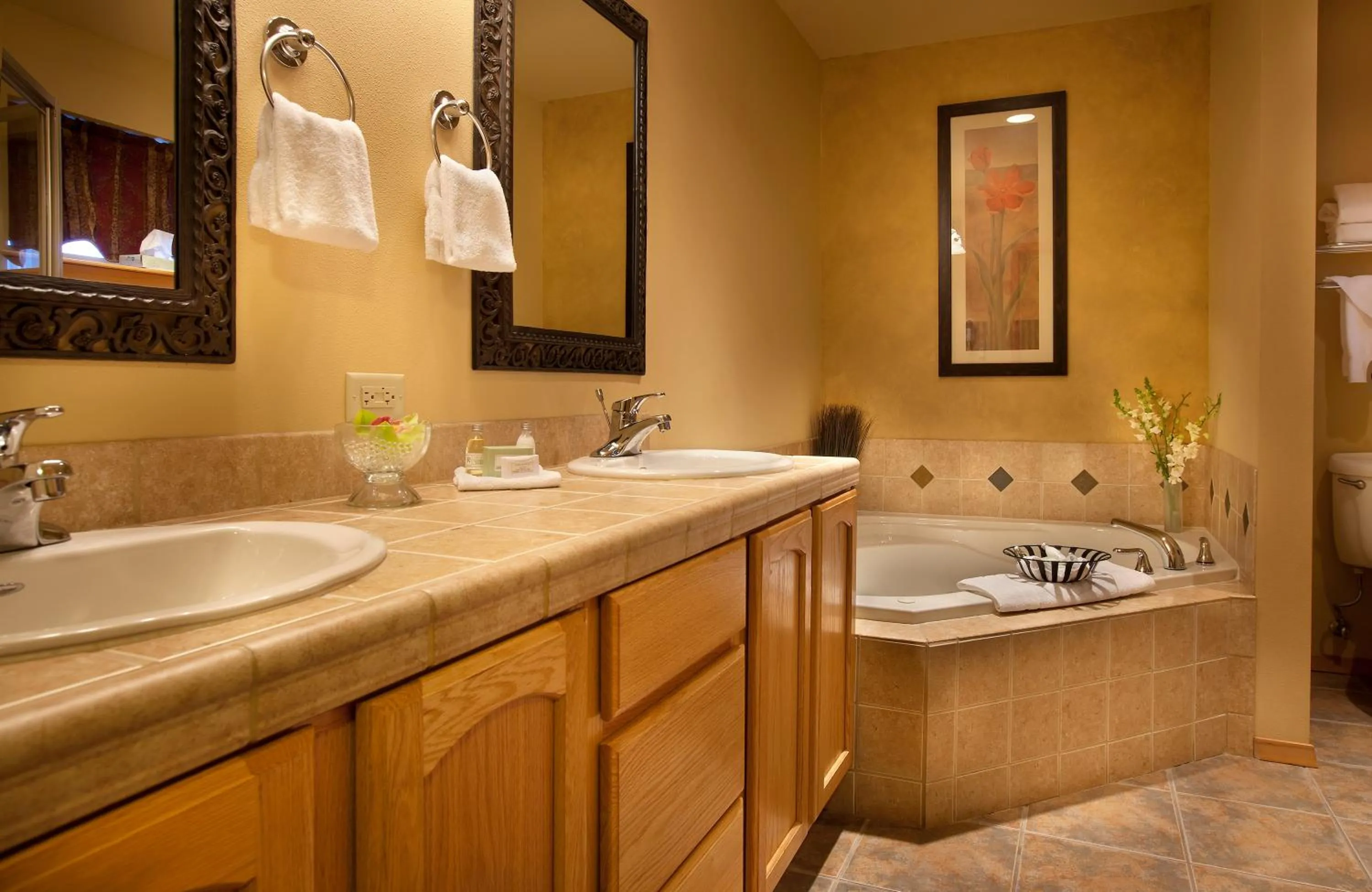 Bathroom in Icicle Village Resort