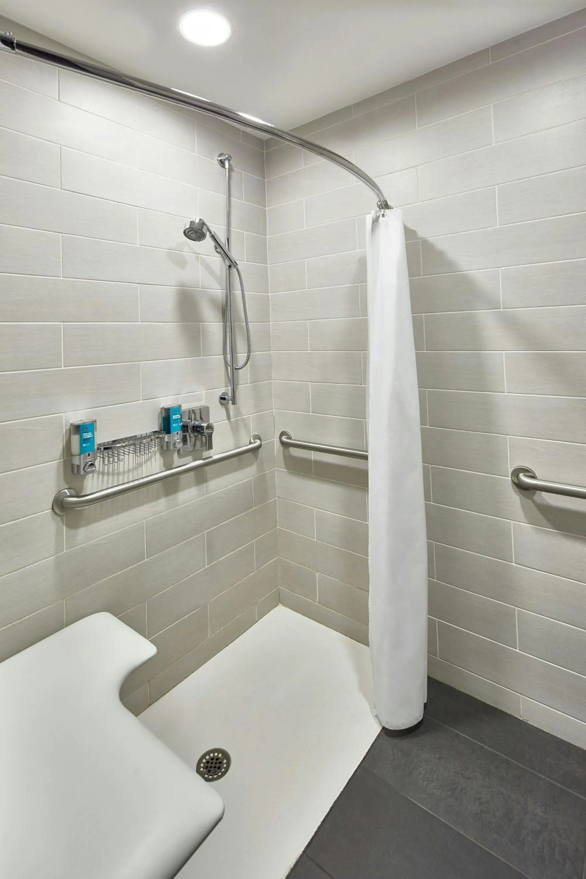 Bathroom in Aloft Raleigh