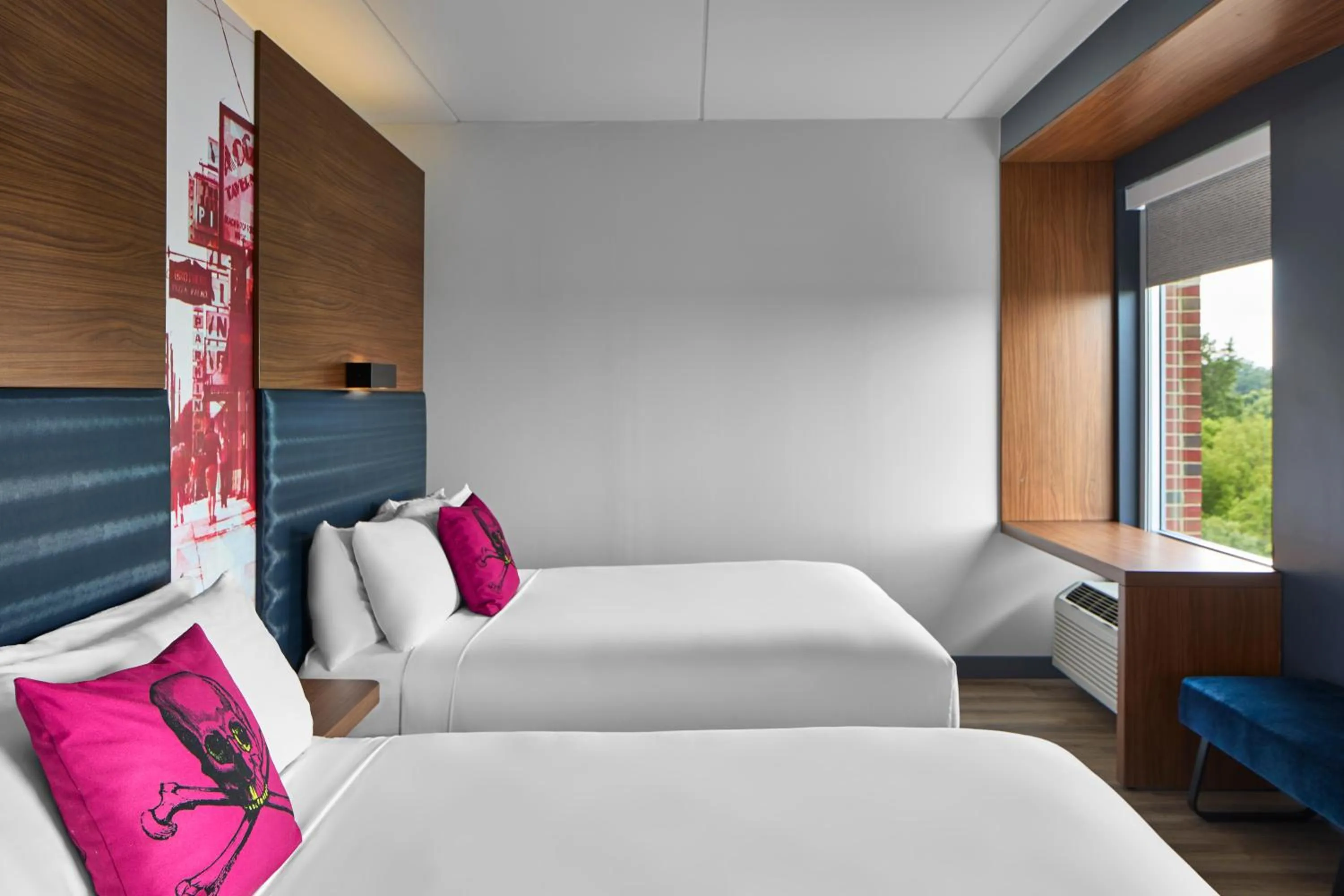 Bedroom, Bed in Aloft Raleigh