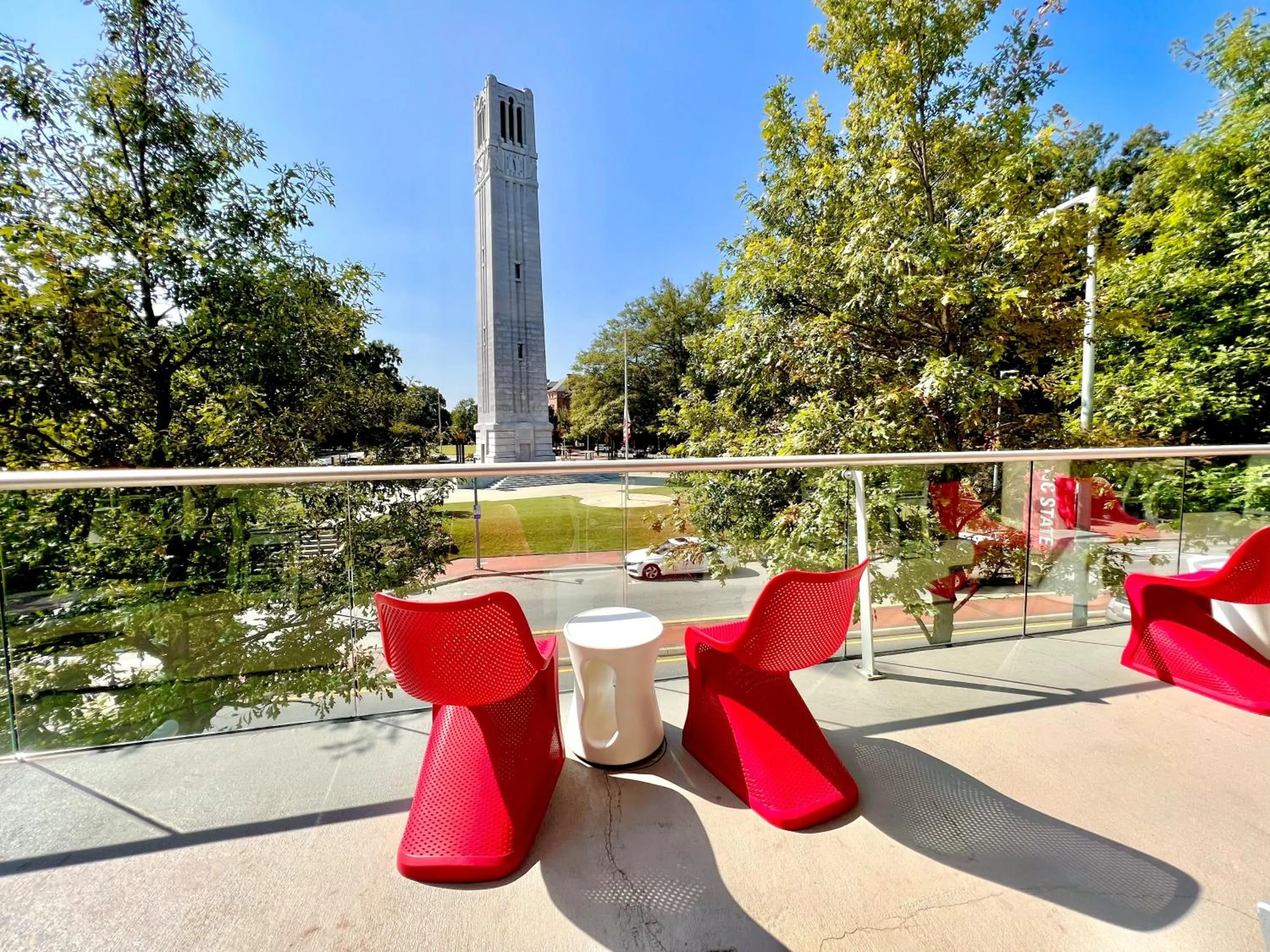 Balcony/Terrace in Aloft Raleigh