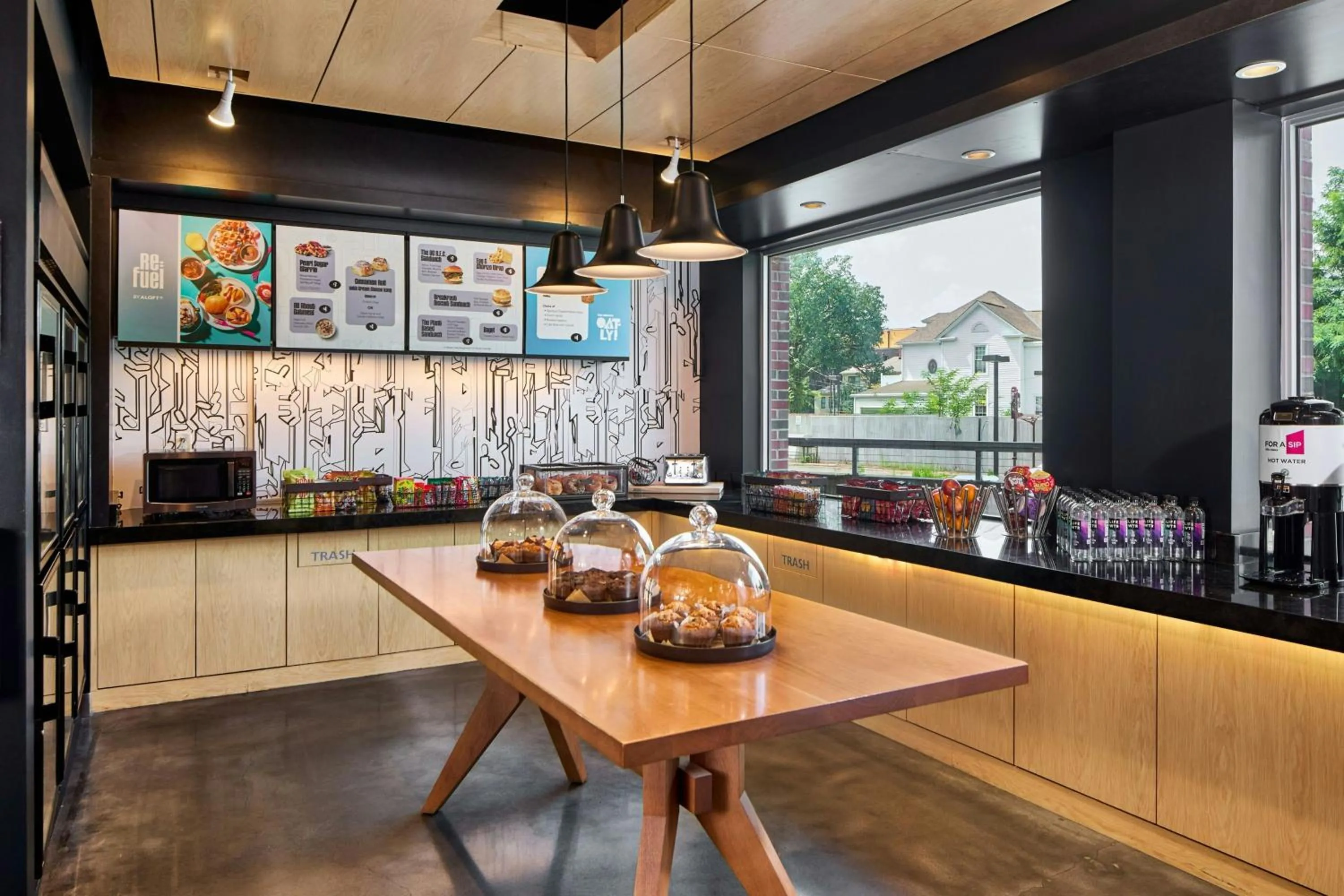 Breakfast in Aloft Raleigh