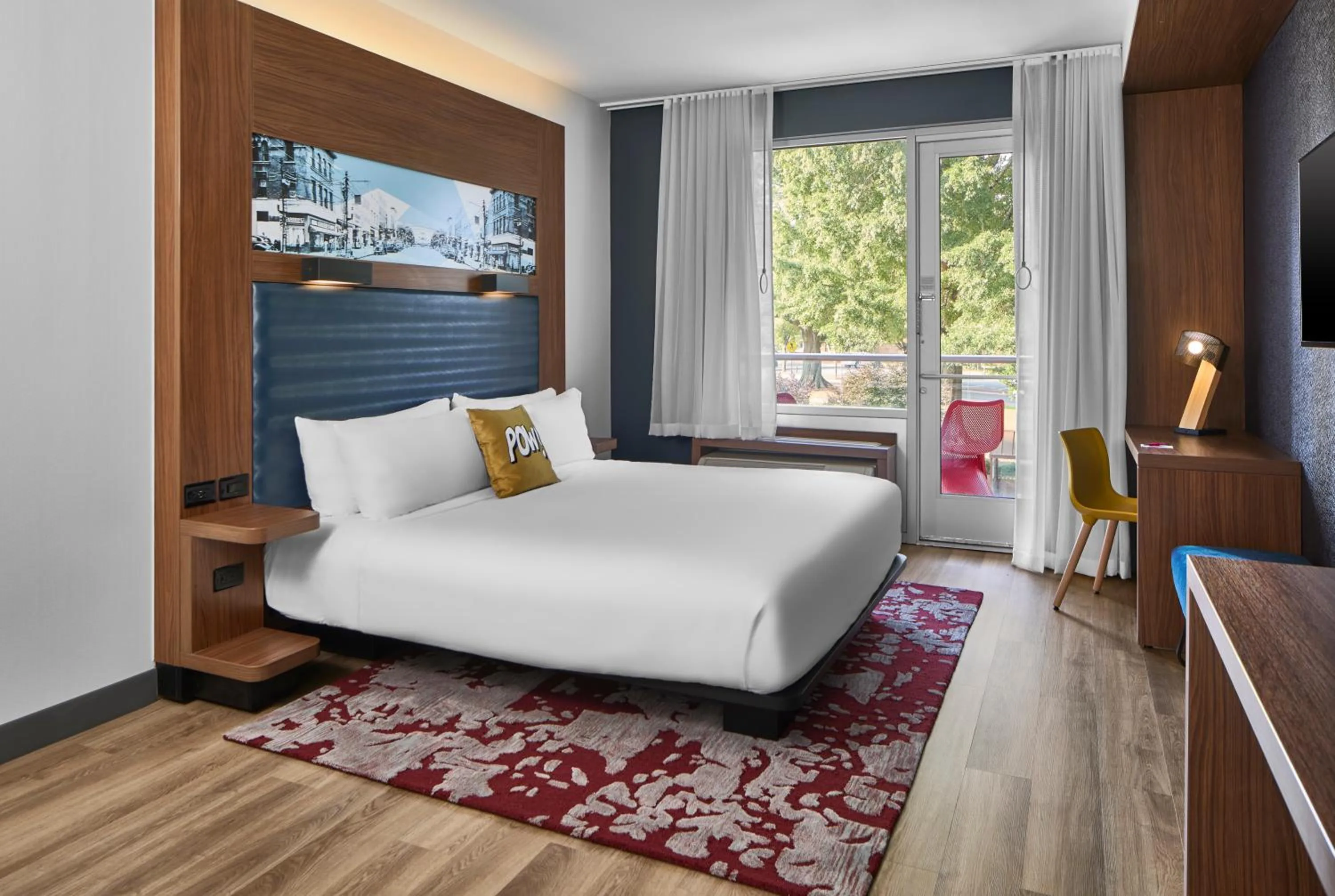 Bedroom, Bed in Aloft Raleigh