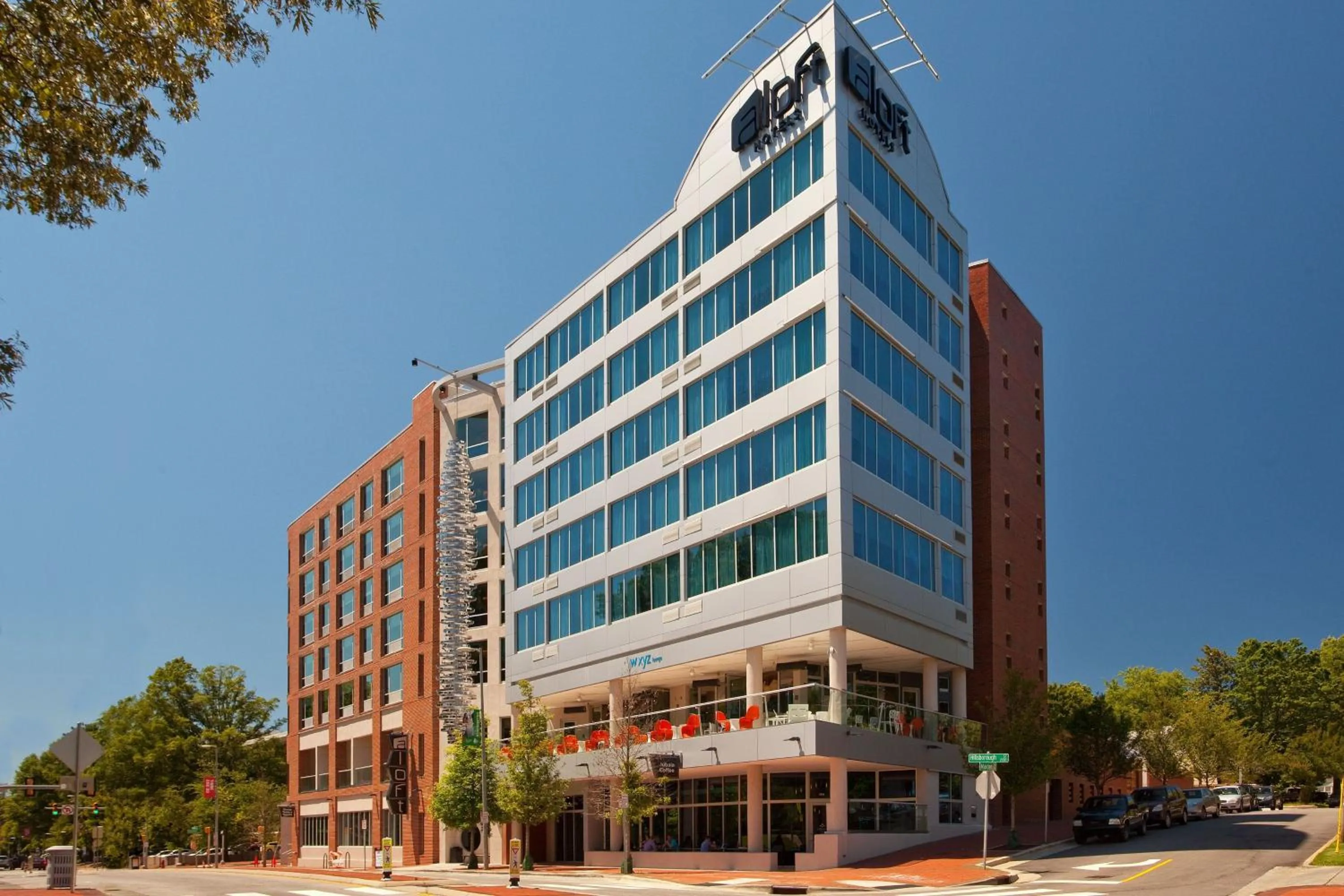 Property building in Aloft Raleigh