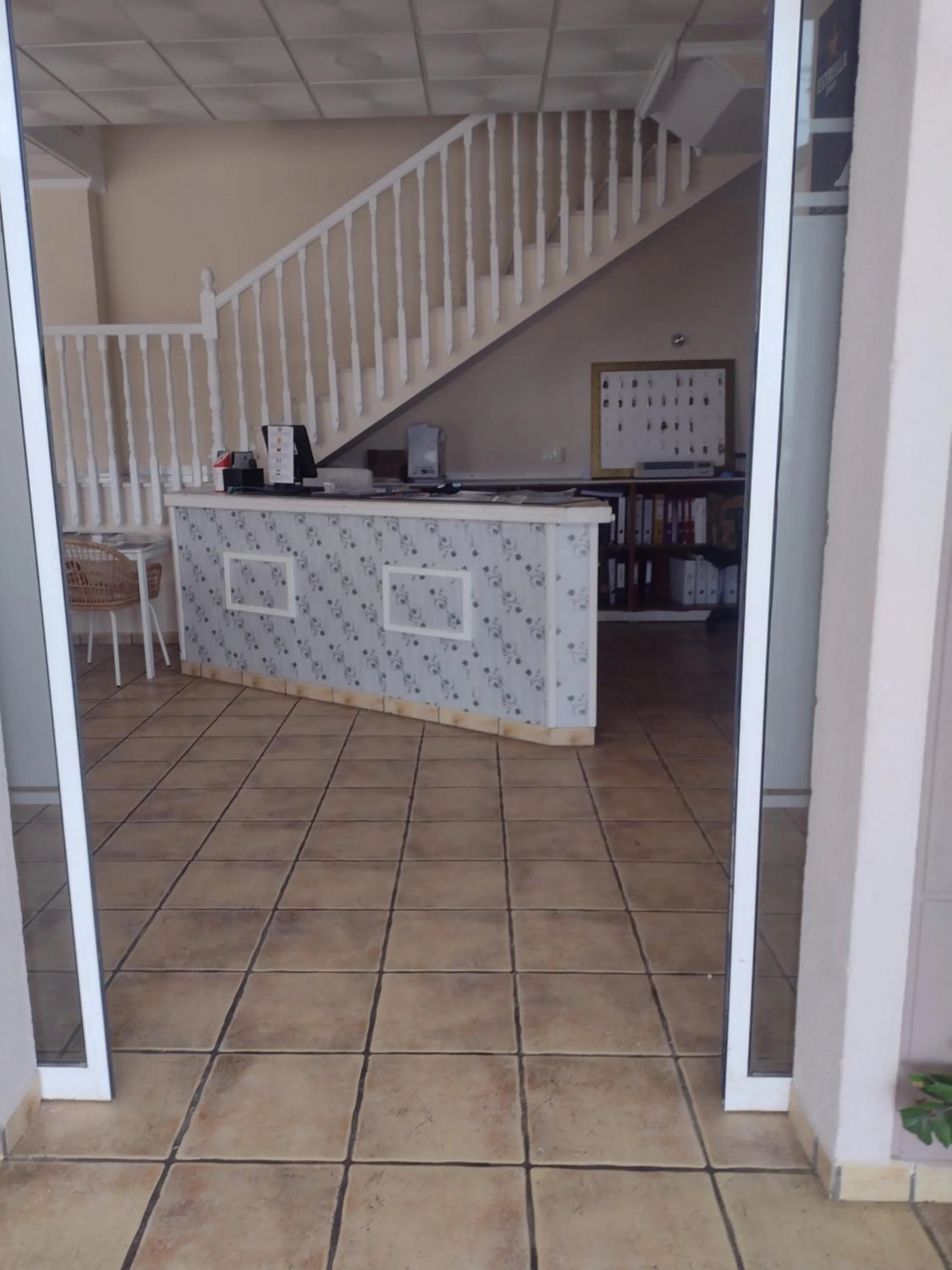 Lobby or reception in Hotel Algorfa