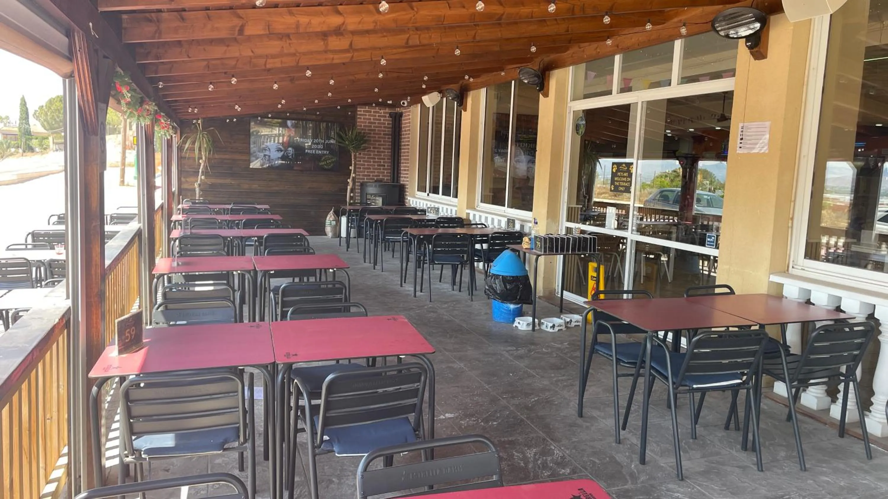 Balcony/Terrace in Hotel Algorfa