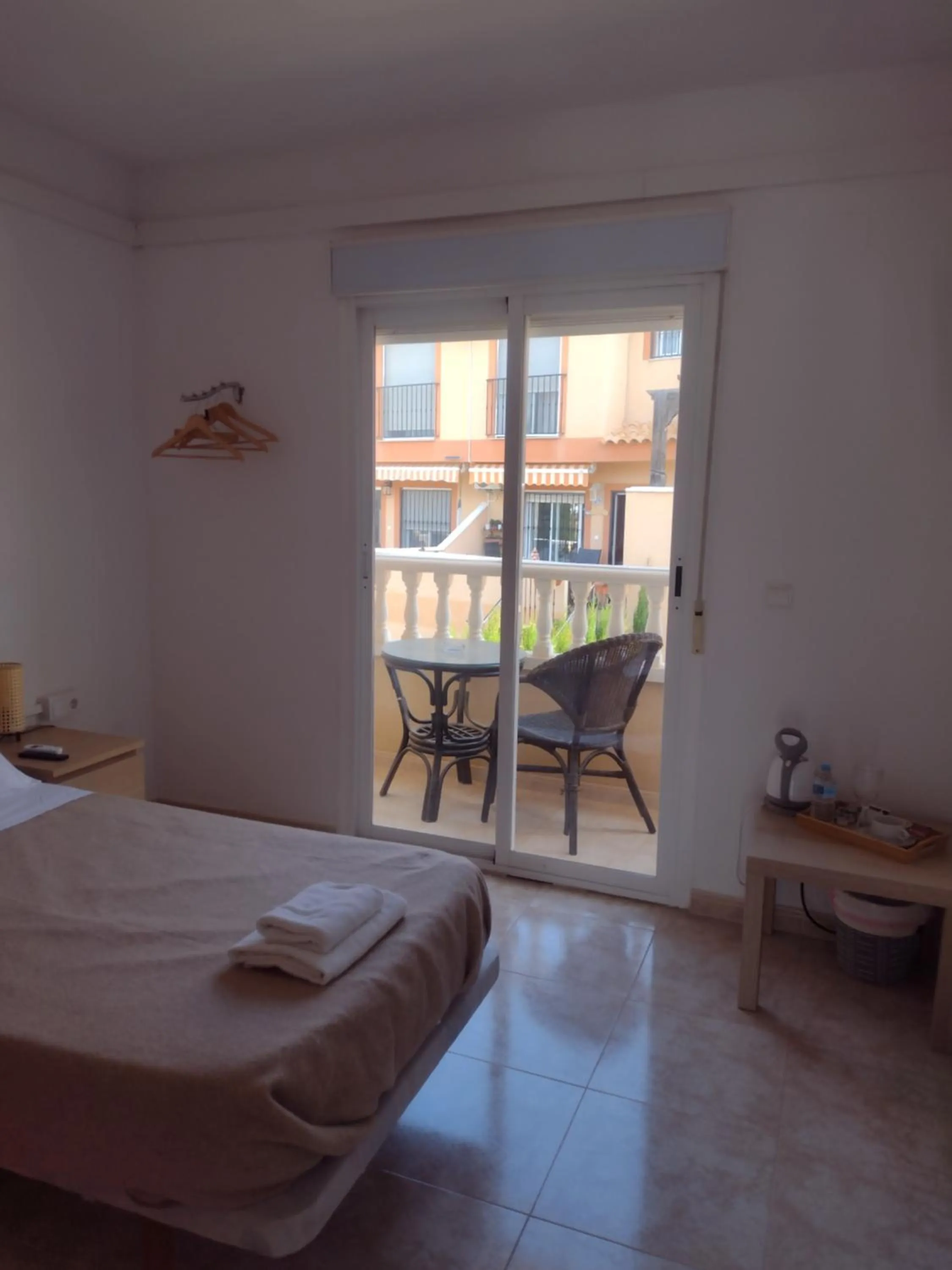 Bed in Hotel Algorfa