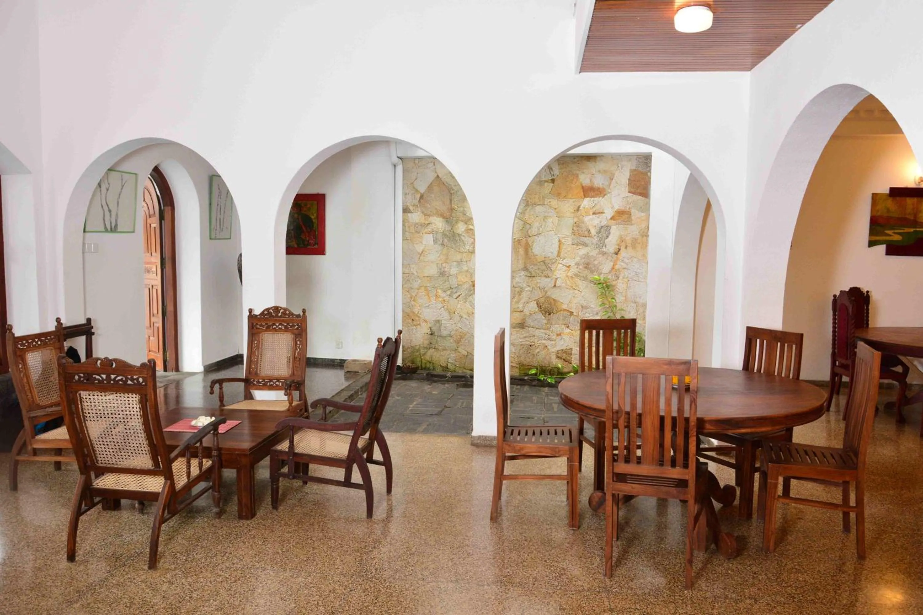 Lobby or reception in Sunset Fort Galle