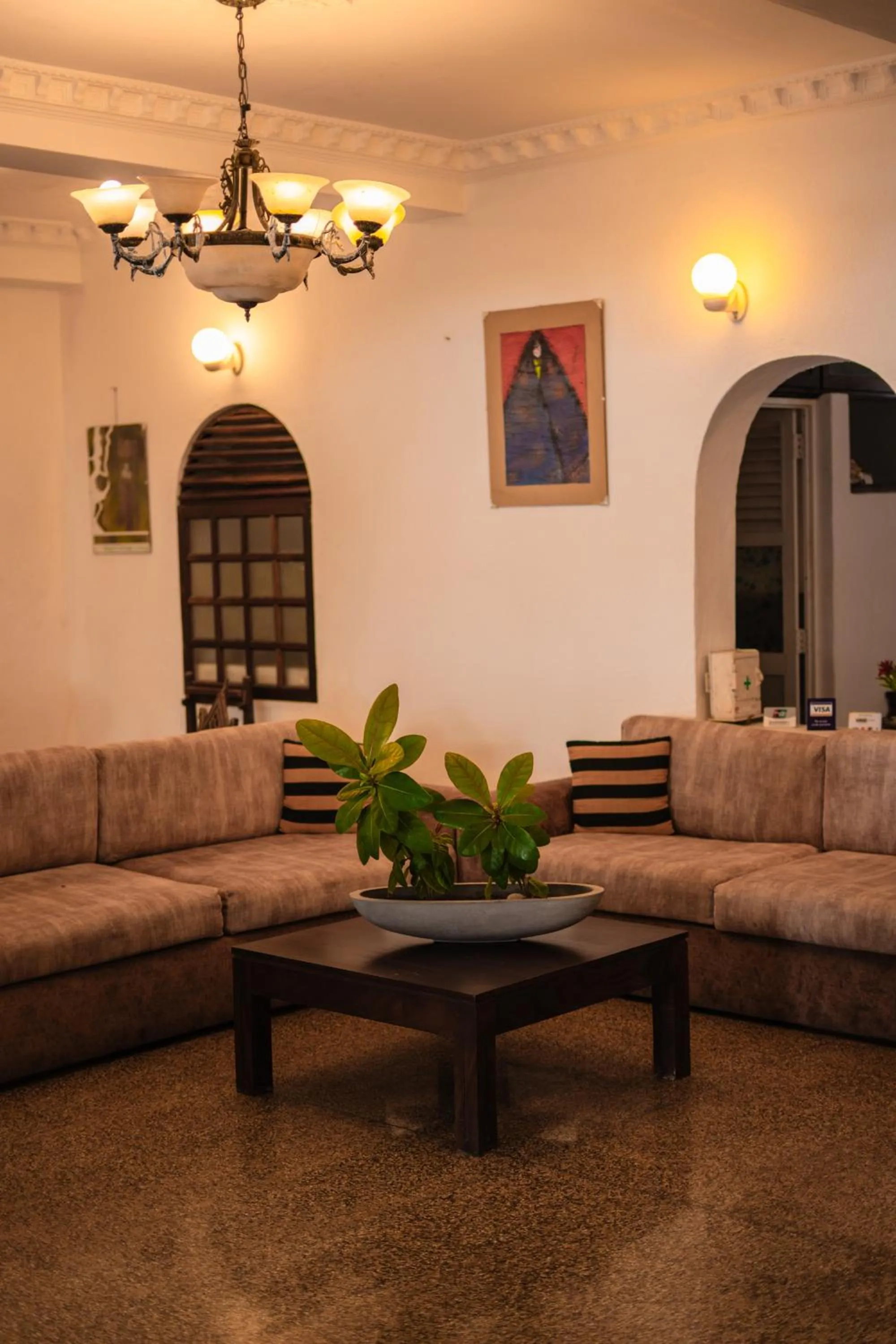 Lobby or reception in Sunset Fort Galle