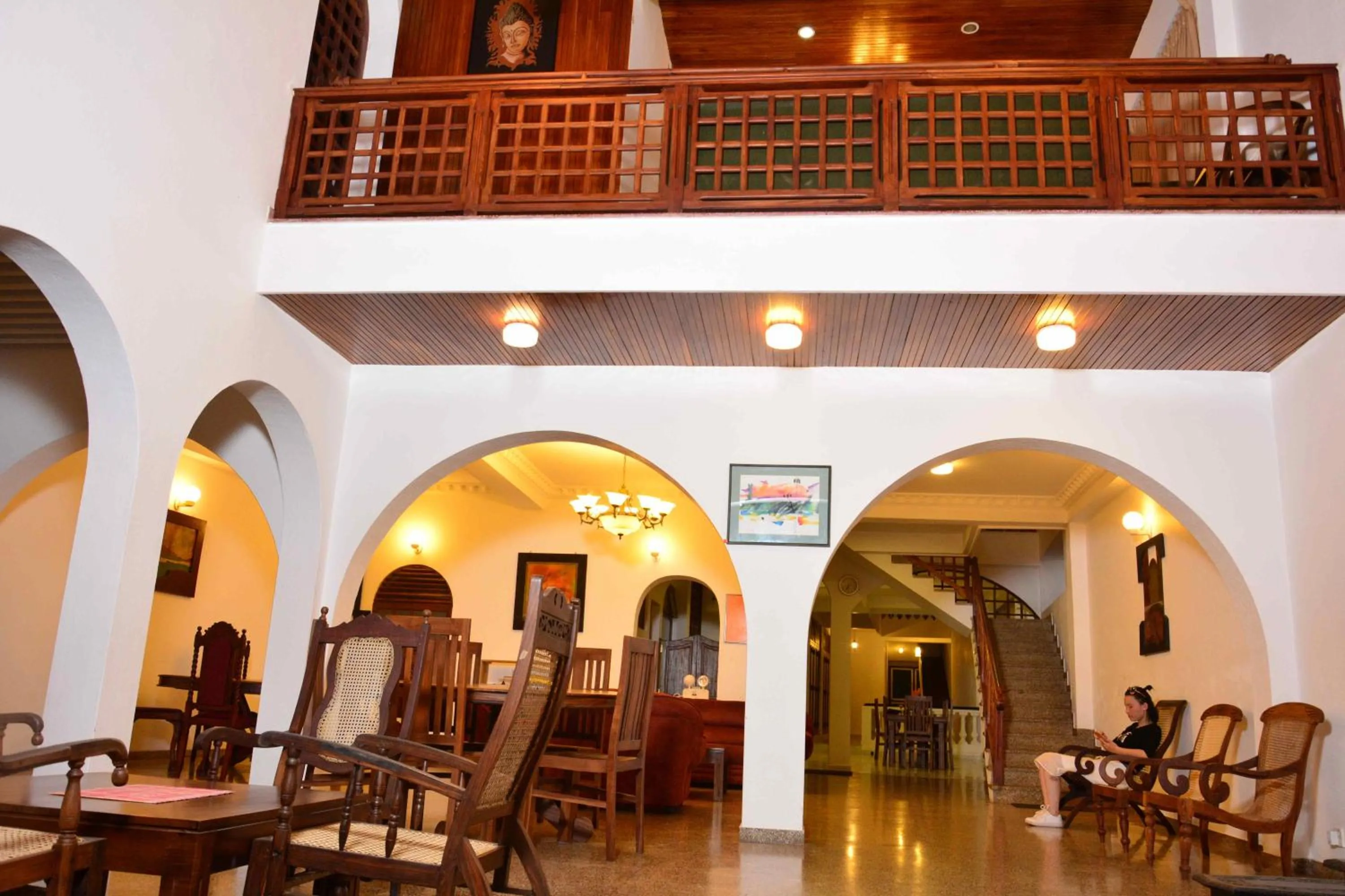 Lobby or reception in Sunset Fort Galle