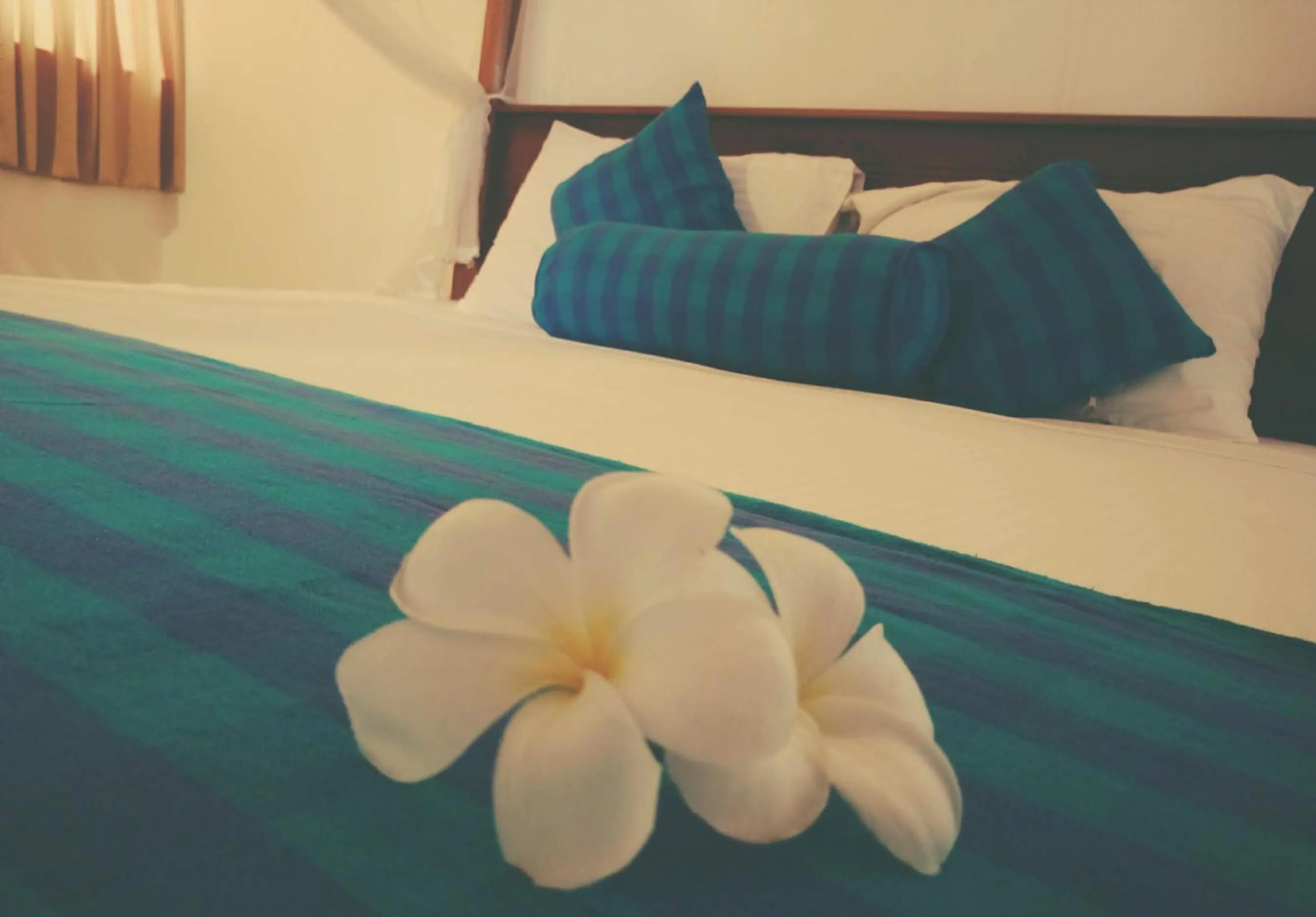 Bedroom, Bed in Sunset Fort Galle