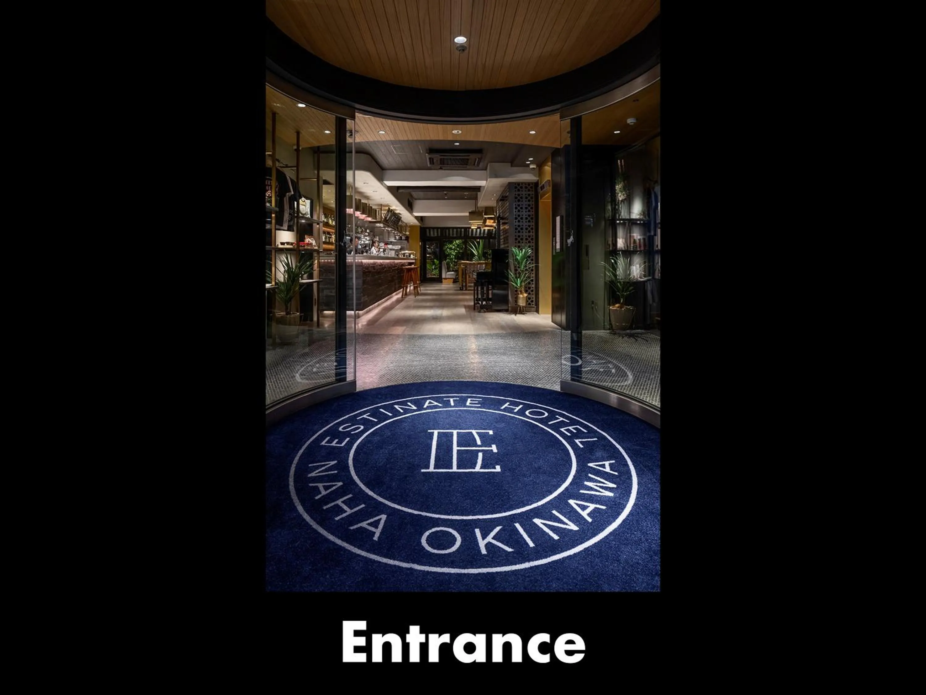 Facade/entrance in Estinate Hotel Naha